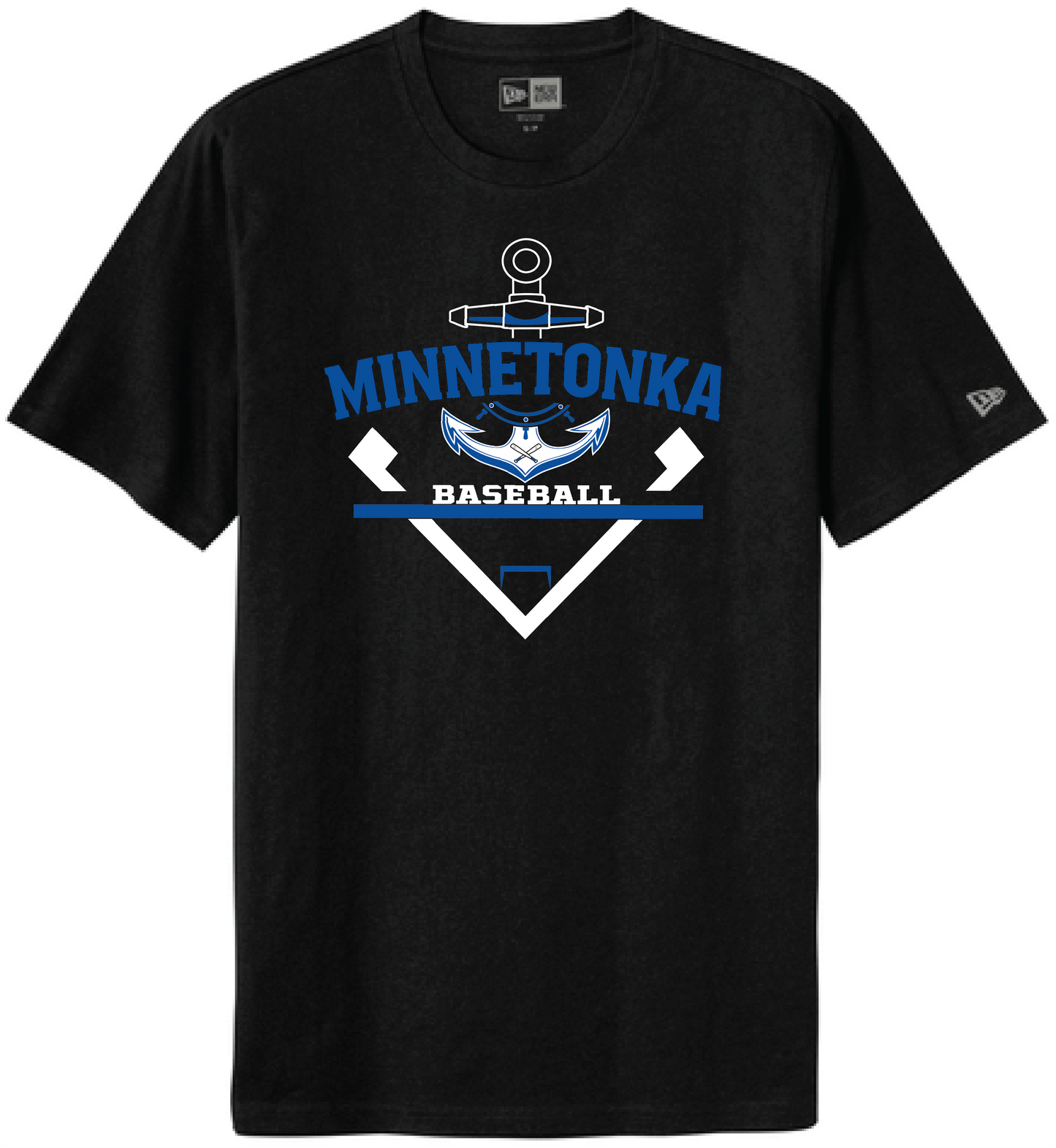 Baseball Men's New Era Tri-Blend Tee