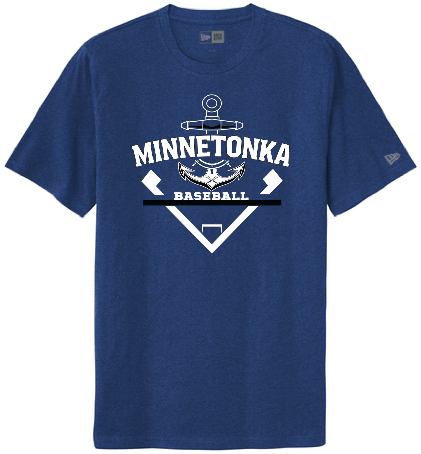 Baseball Men's New Era Tri-Blend Tee
