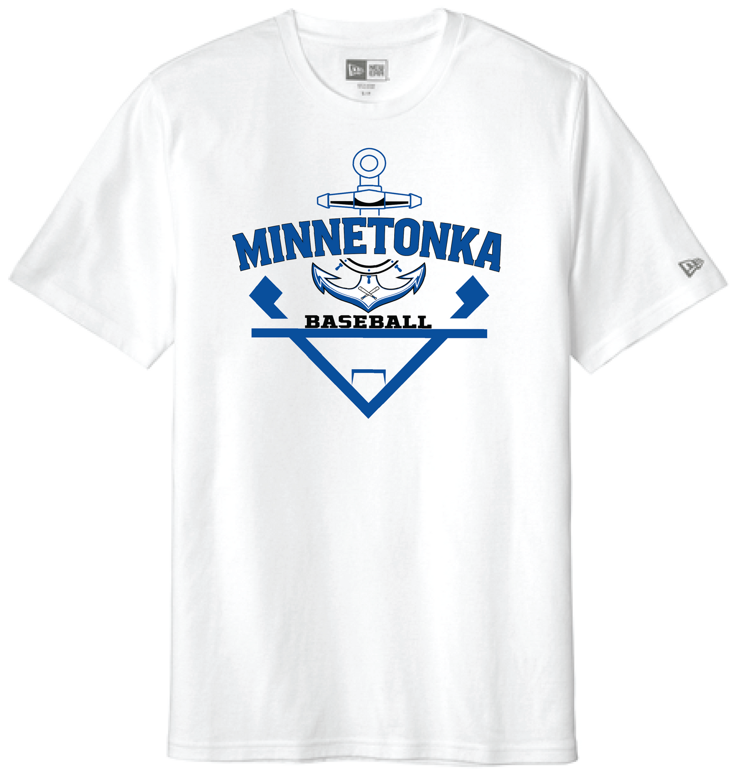 Baseball Men's New Era Tri-Blend Tee