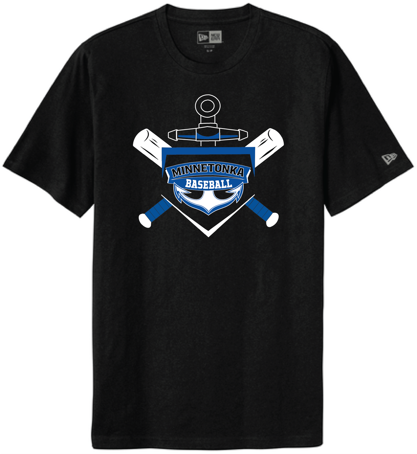 Baseball Men's New Era Tri-Blend Tee