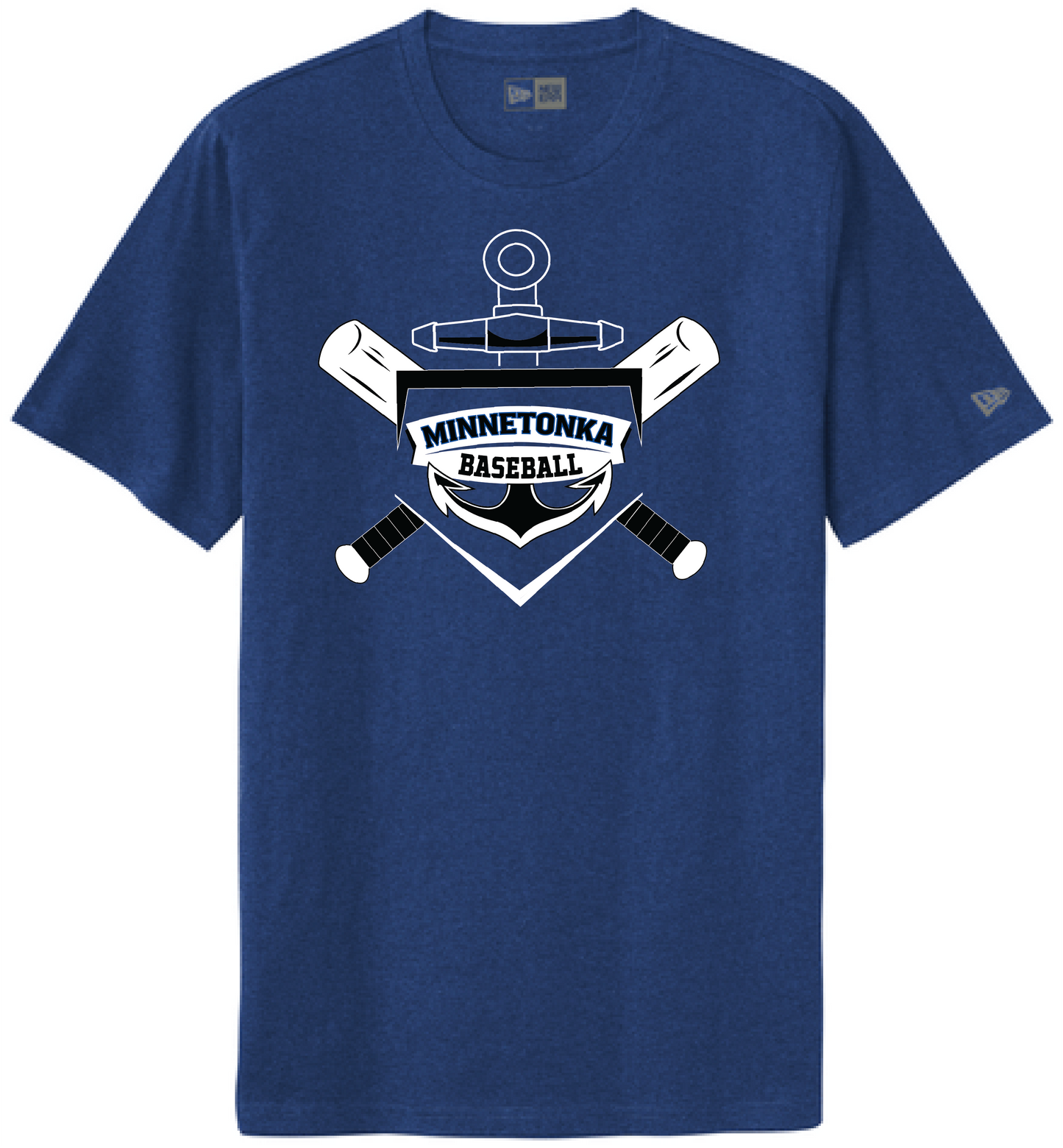 Baseball Men's New Era Tri-Blend Tee