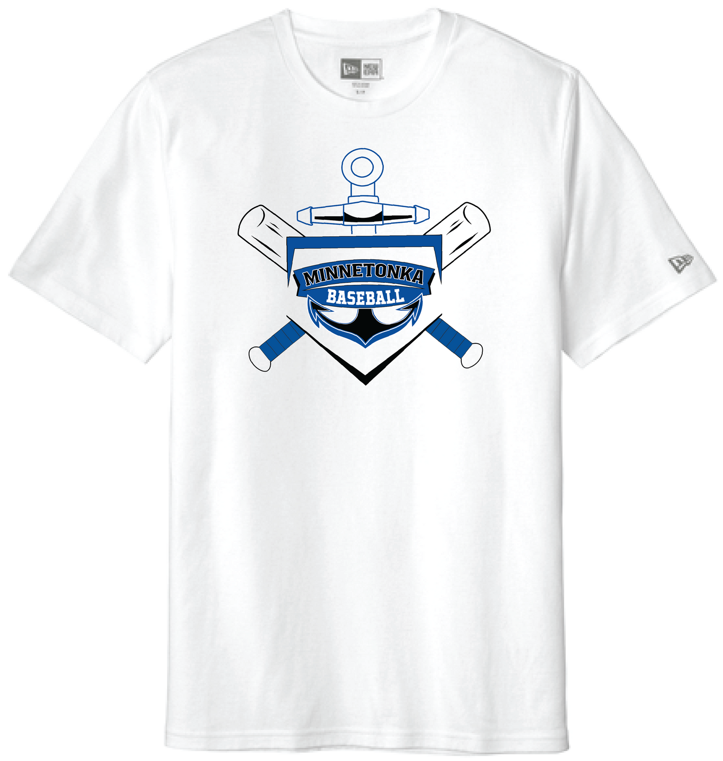 Baseball Men's New Era Tri-Blend Tee