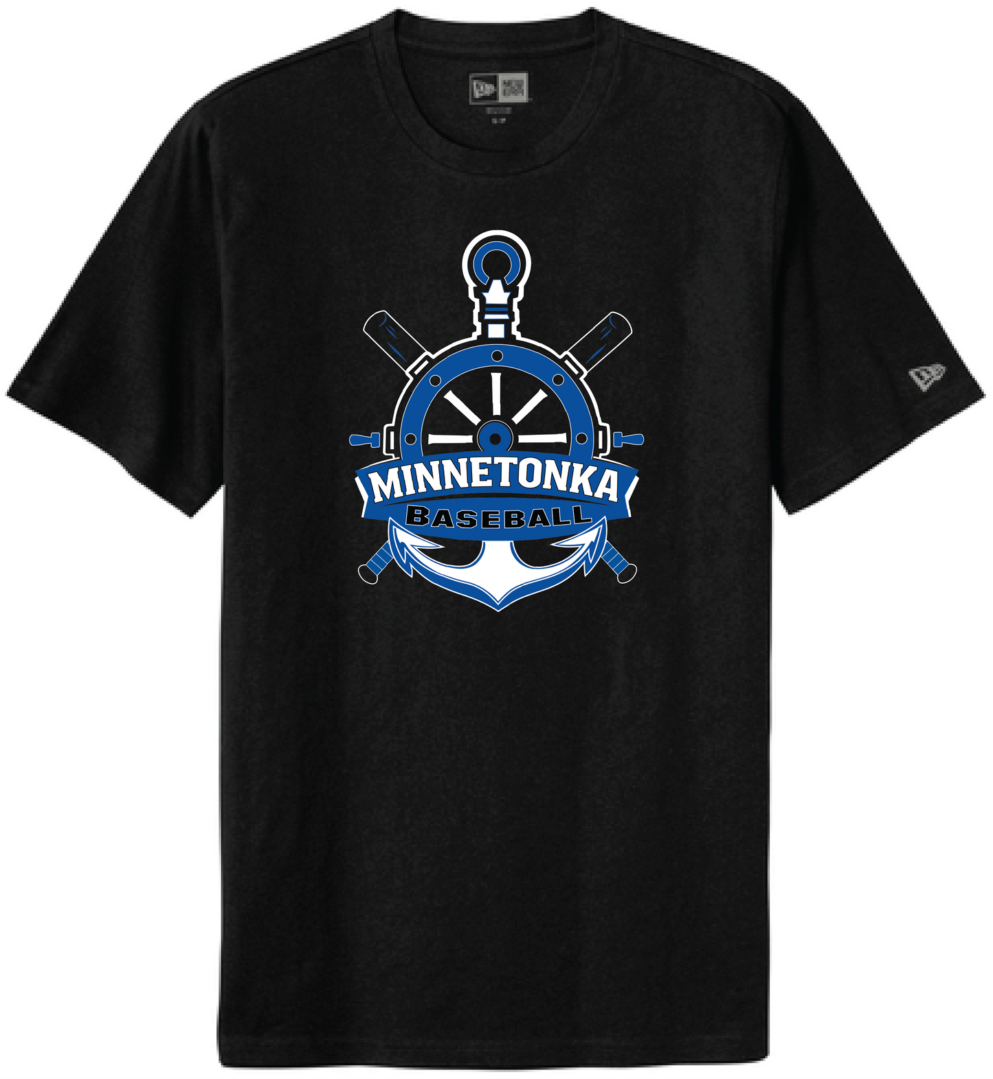 Baseball Men's New Era Tri-Blend Tee