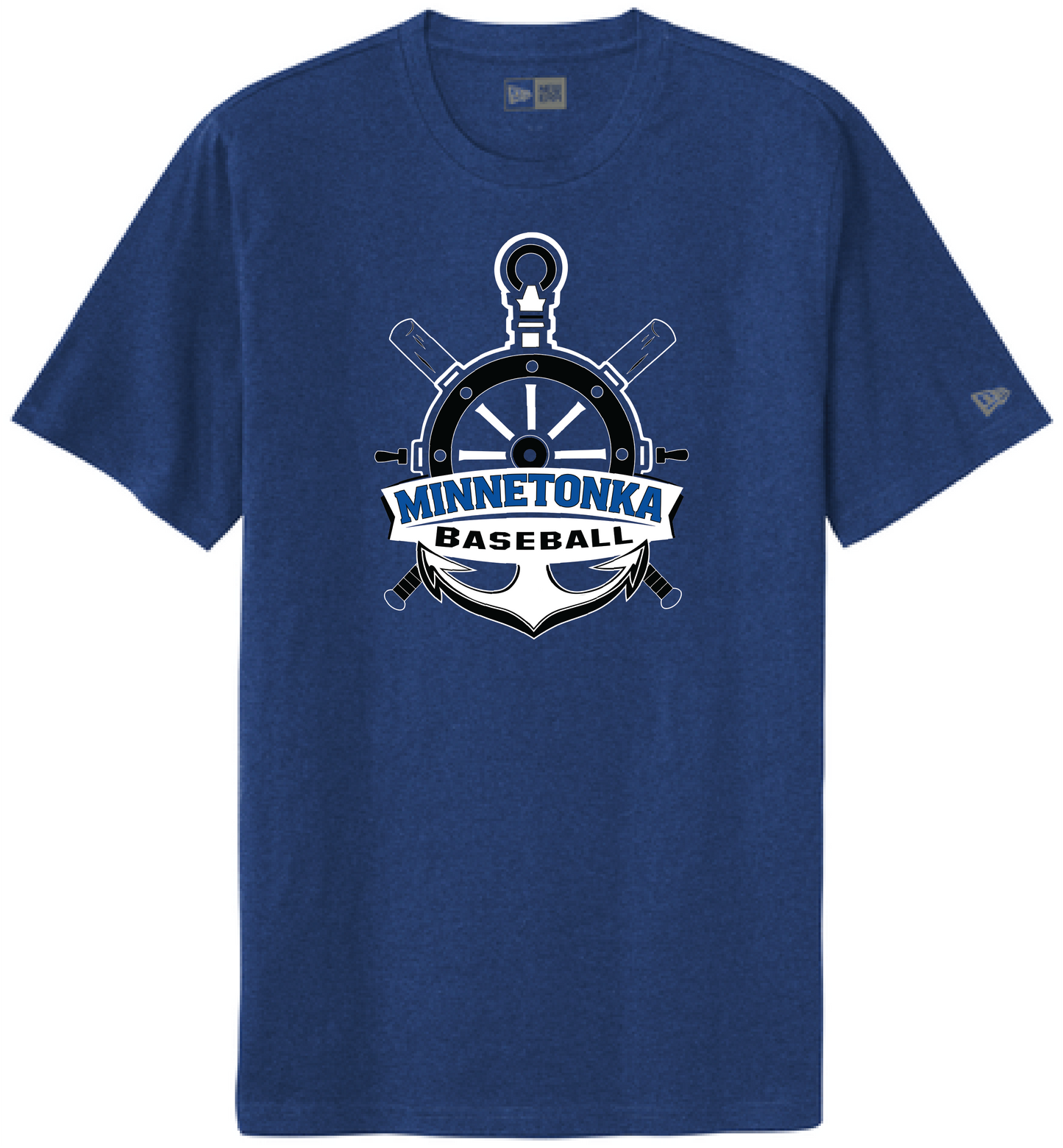 Baseball Men's New Era Tri-Blend Tee