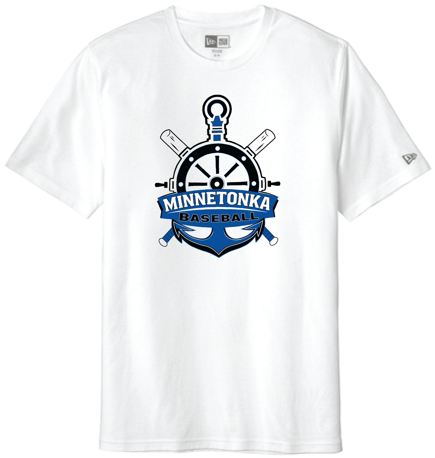 Baseball Men's New Era Tri-Blend Tee