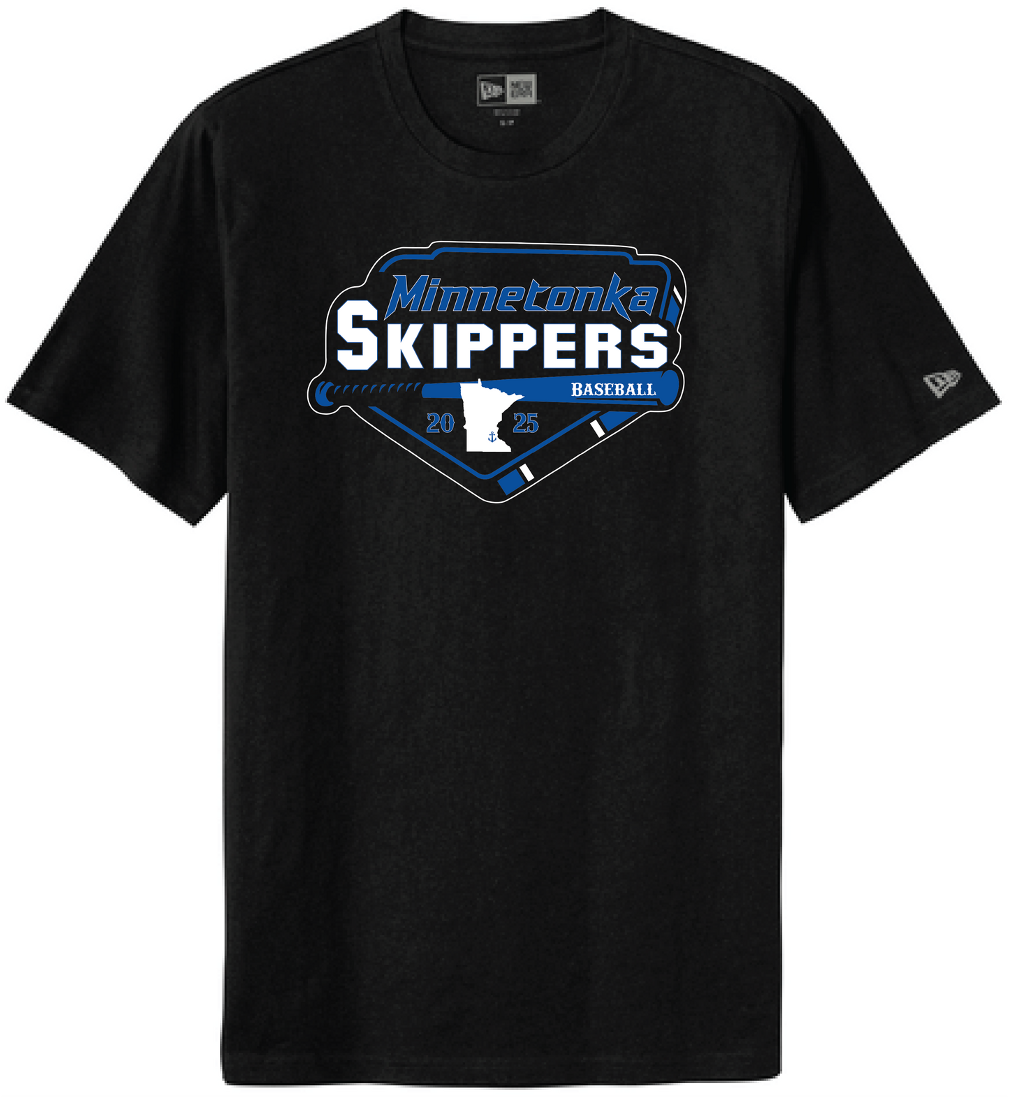 Baseball Men's New Era Tri-Blend Tee