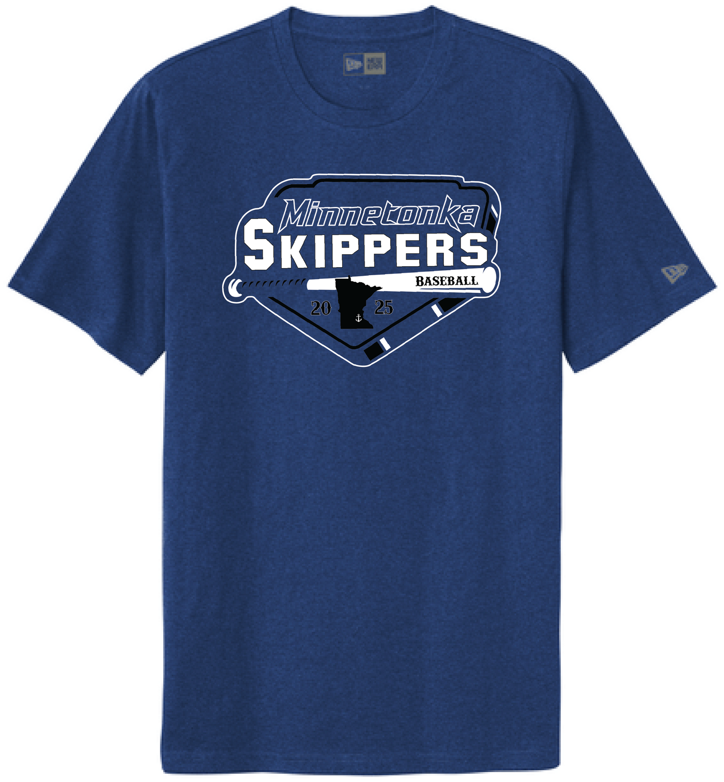 Baseball Men's New Era Tri-Blend Tee