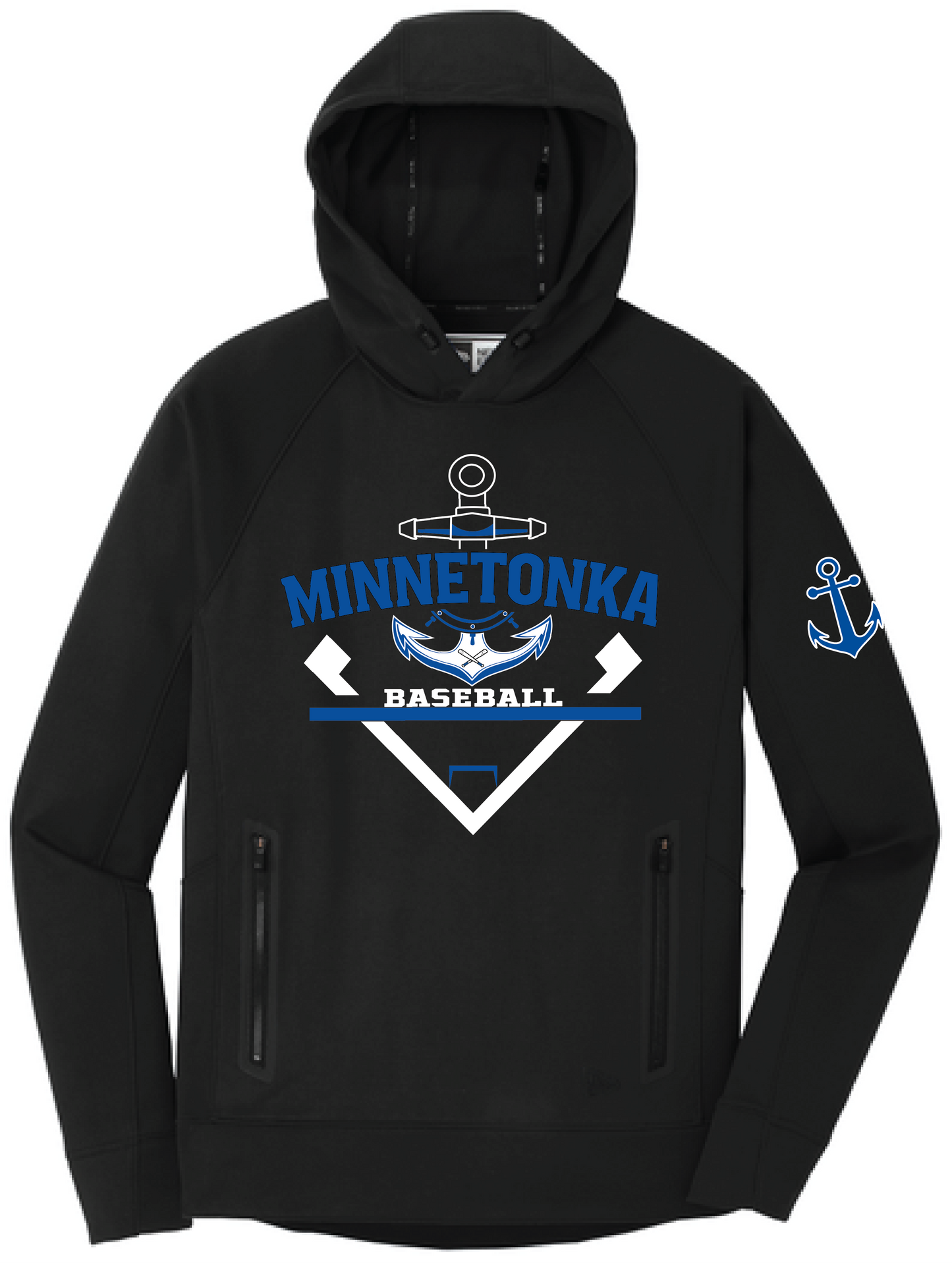 Baseball Men's New Era Venue Fleece Pullover Hoodie