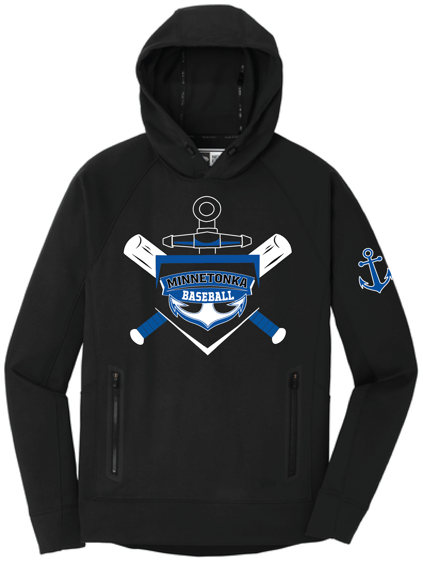 Baseball Men's New Era Venue Fleece Pullover Hoodie