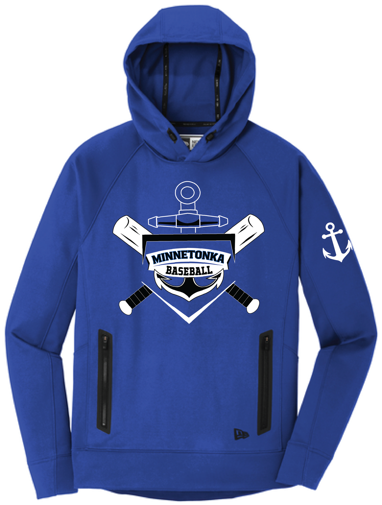 Baseball Men's New Era Venue Fleece Pullover Hoodie