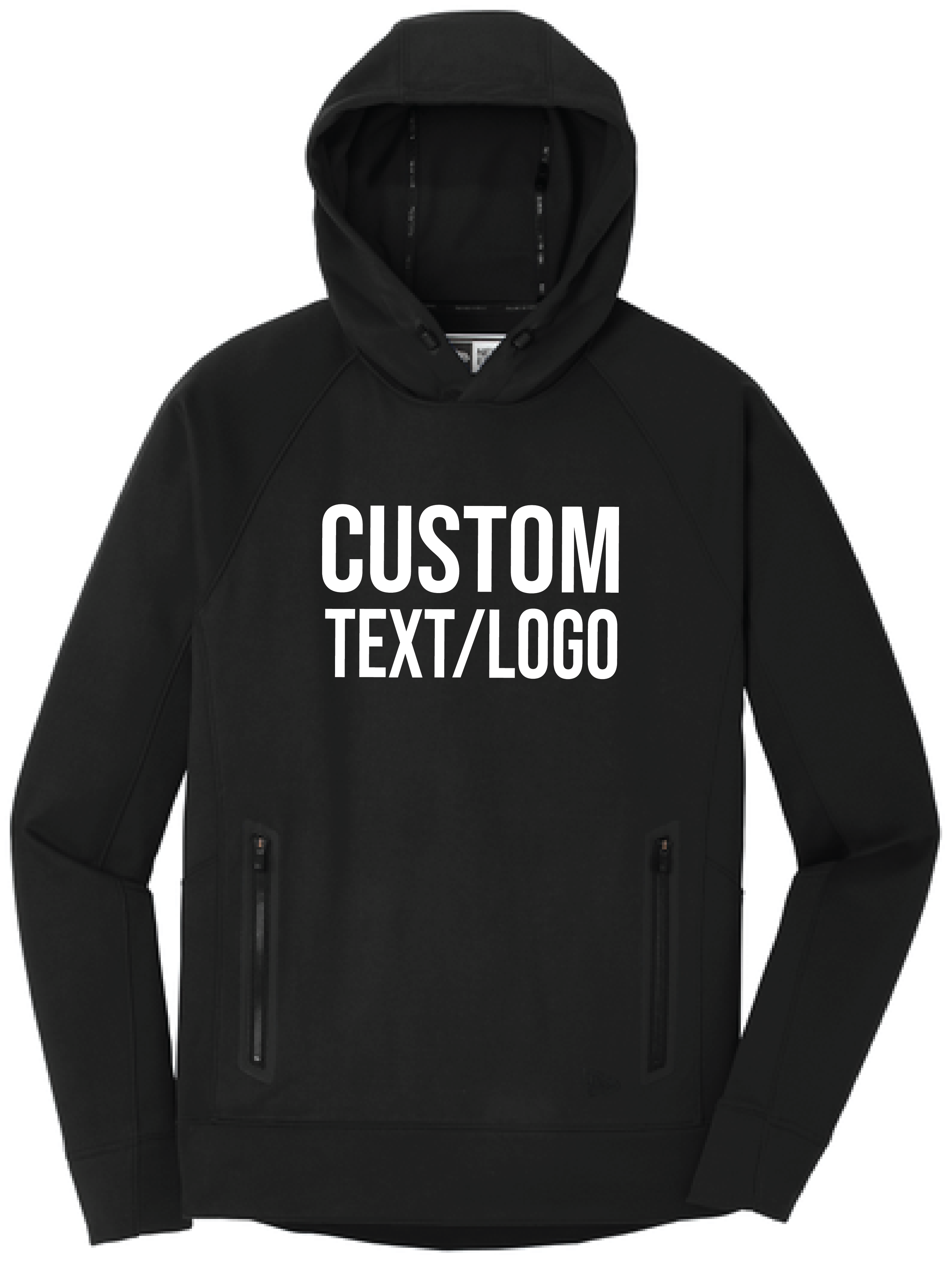 Custom Men's New Era Venue Fleece Pullover Hoodie