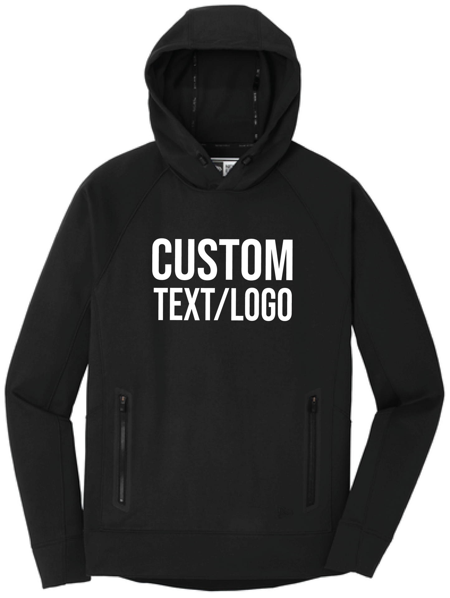 Custom Men's New Era Venue Fleece Pullover Hoodie