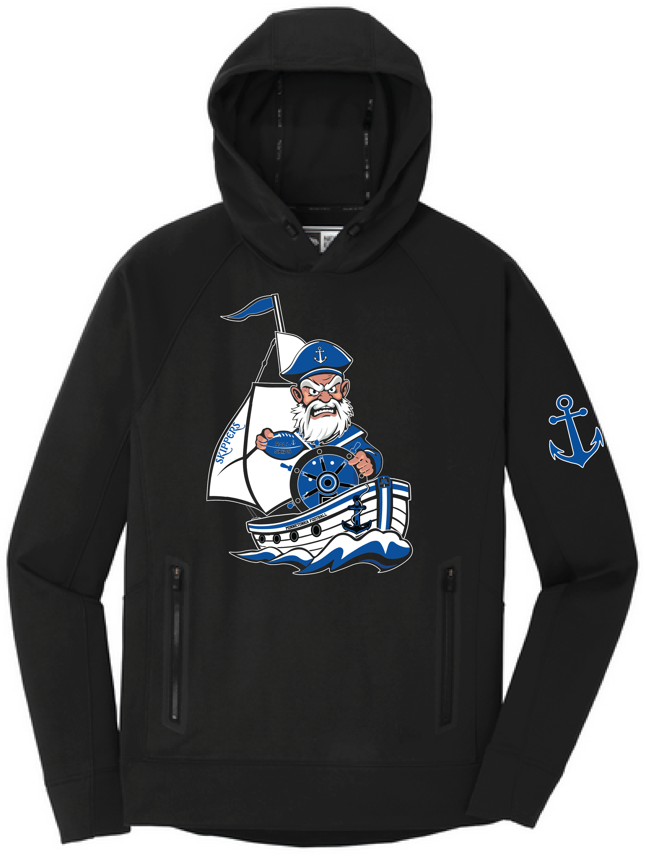 Football Men's New Era Venue Peformance Fleece Hoodie
