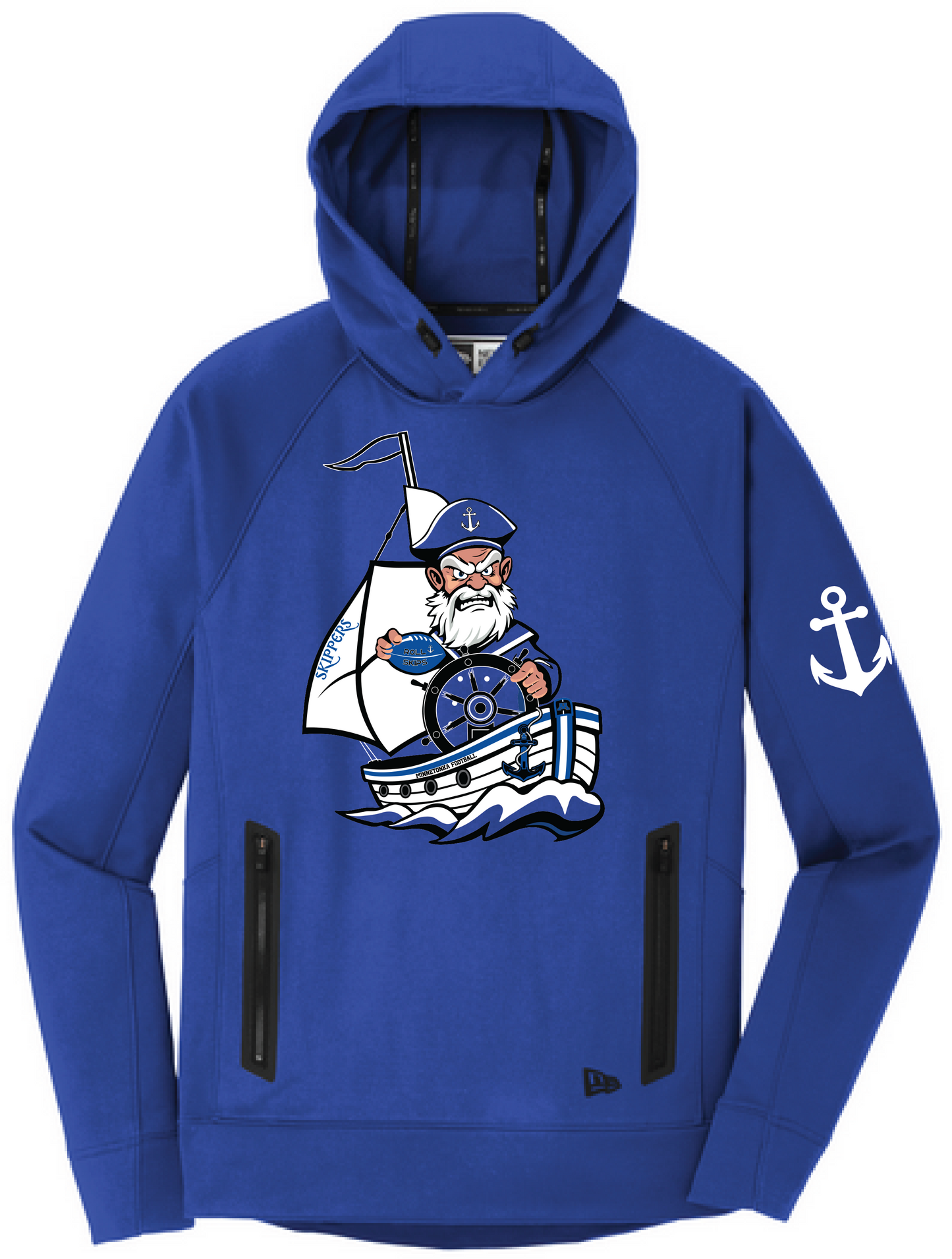 Football Men's New Era Venue Peformance Fleece Hoodie