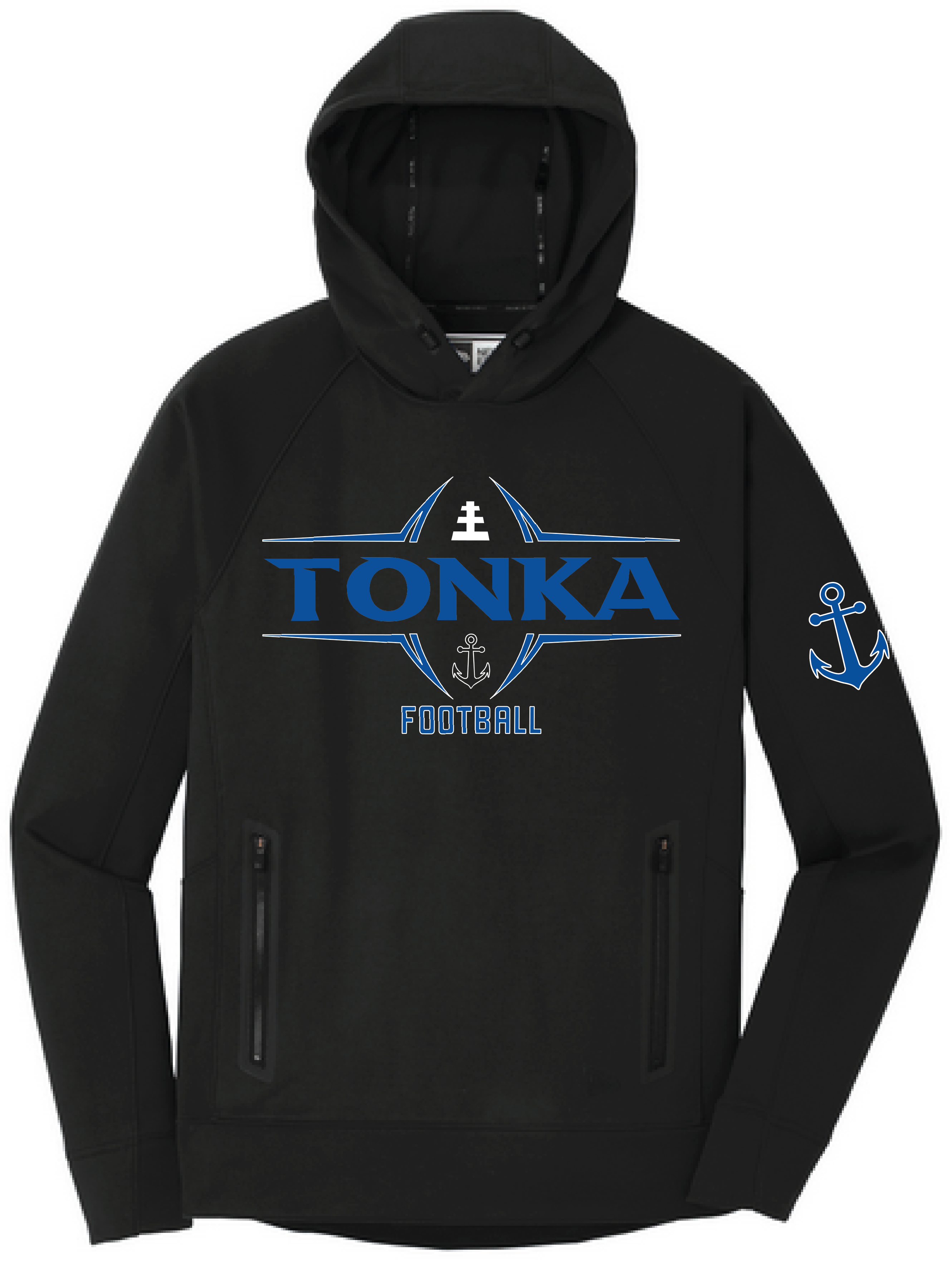 Football Men's New Era Venue Peformance Fleece Hoodie