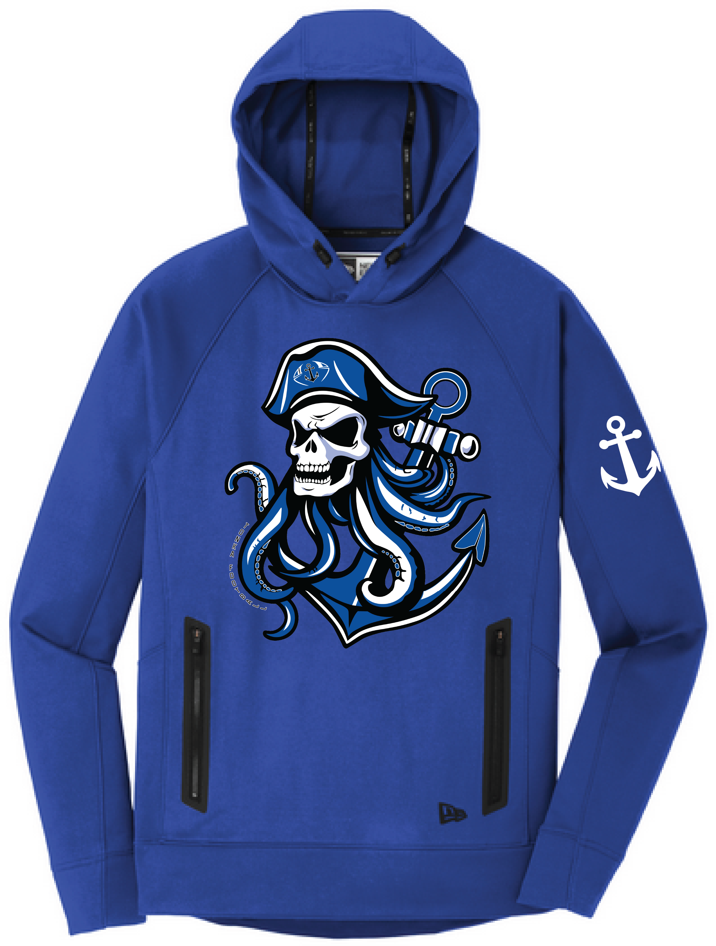 Football Men's New Era Venue Peformance Fleece Hoodie