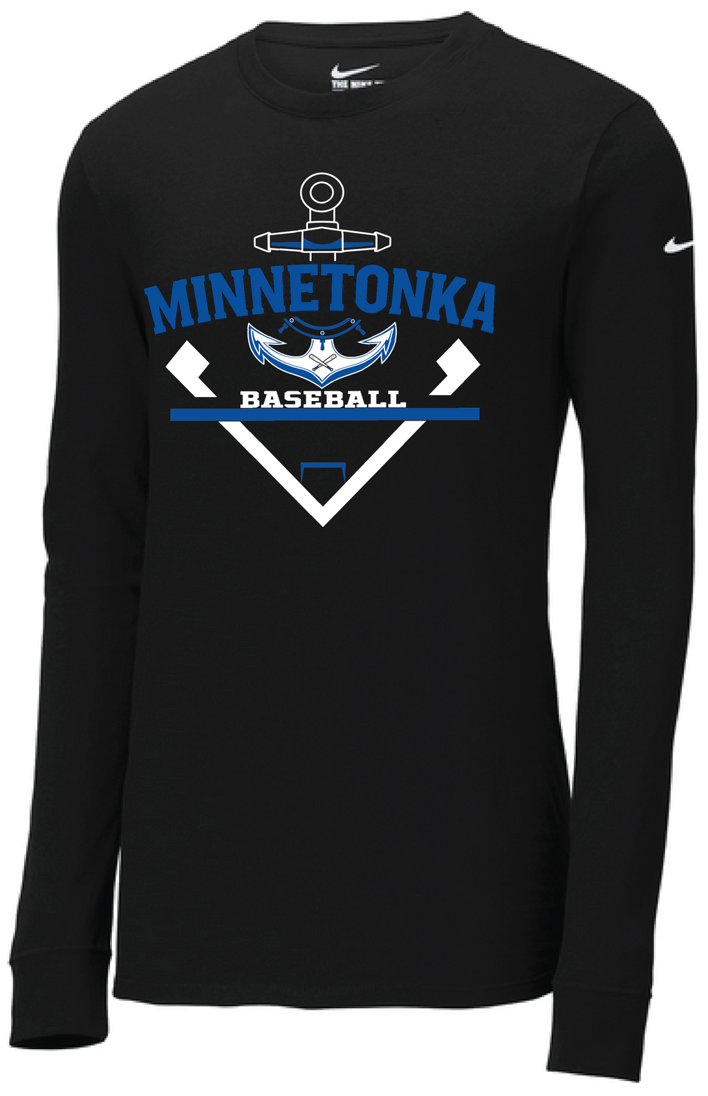 Baseball Men's Nike Dri-FIT Comfort Blend Long Sleeve Tee