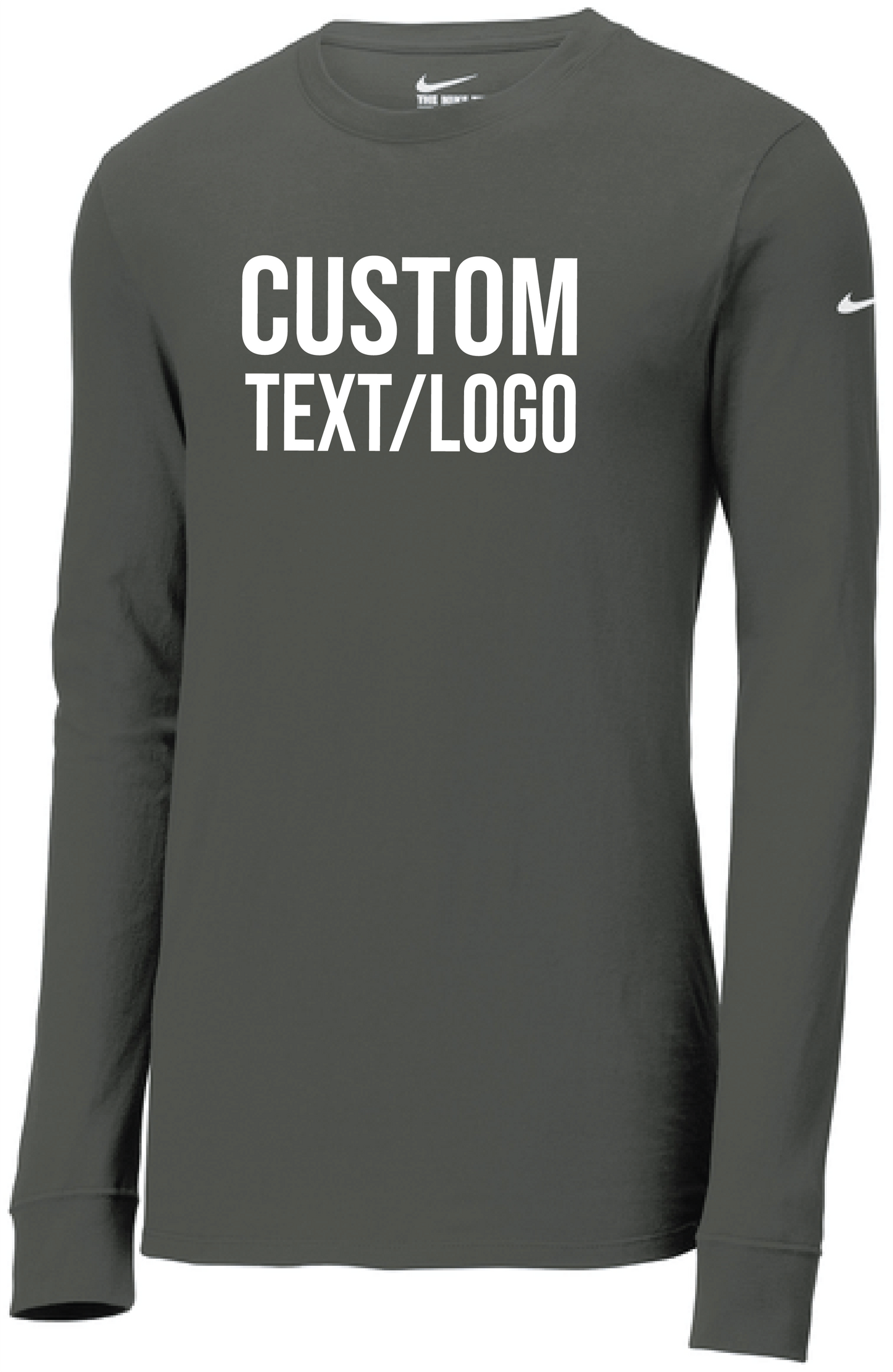 Custom Men's Nike Dri-FIT Comfort Blend Long Sleeve Tee