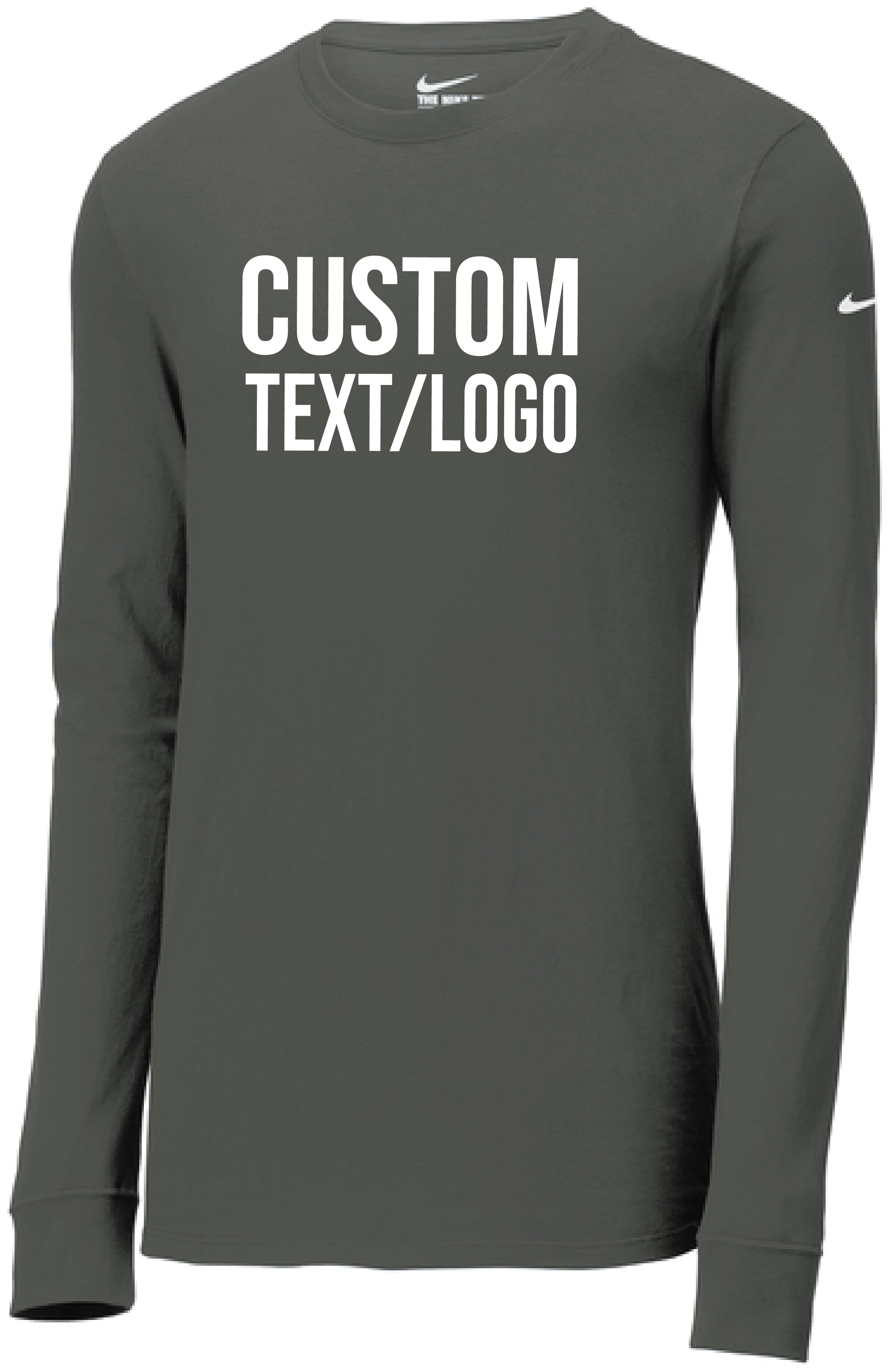 Custom Men's Nike Dri-FIT Comfort Blend Long Sleeve Tee