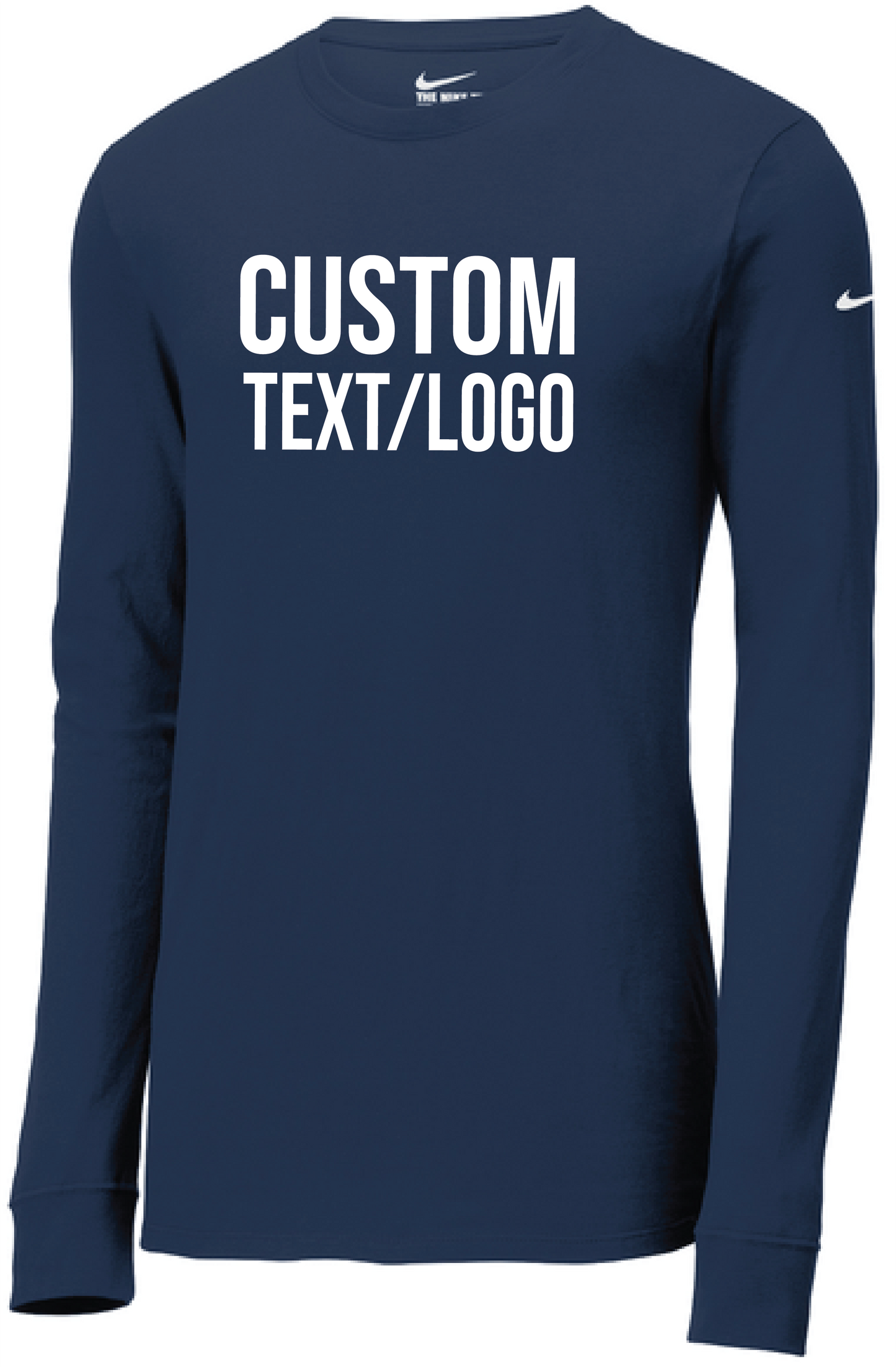 Custom Men's Nike Dri-FIT Comfort Blend Long Sleeve Tee