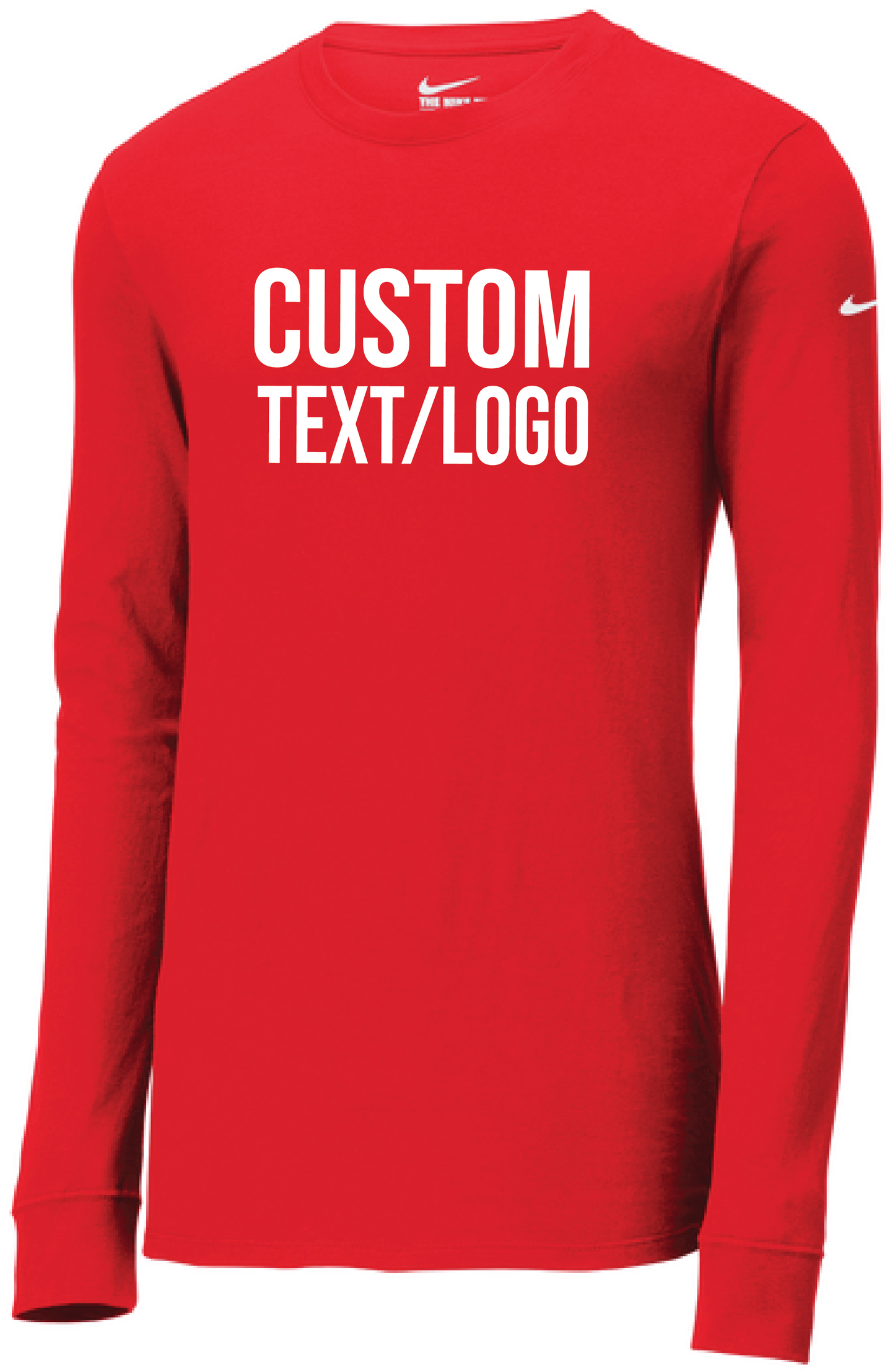 Custom Men's Nike Dri-FIT Comfort Blend Long Sleeve Tee