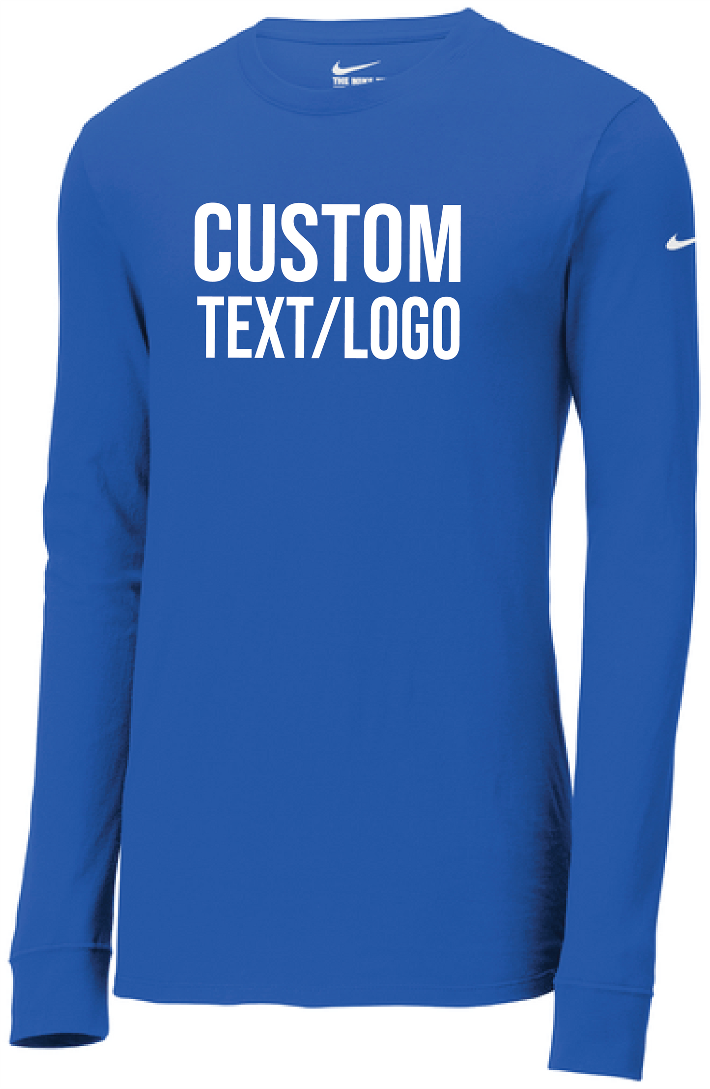 Custom Men's Nike Dri-FIT Comfort Blend Long Sleeve Tee