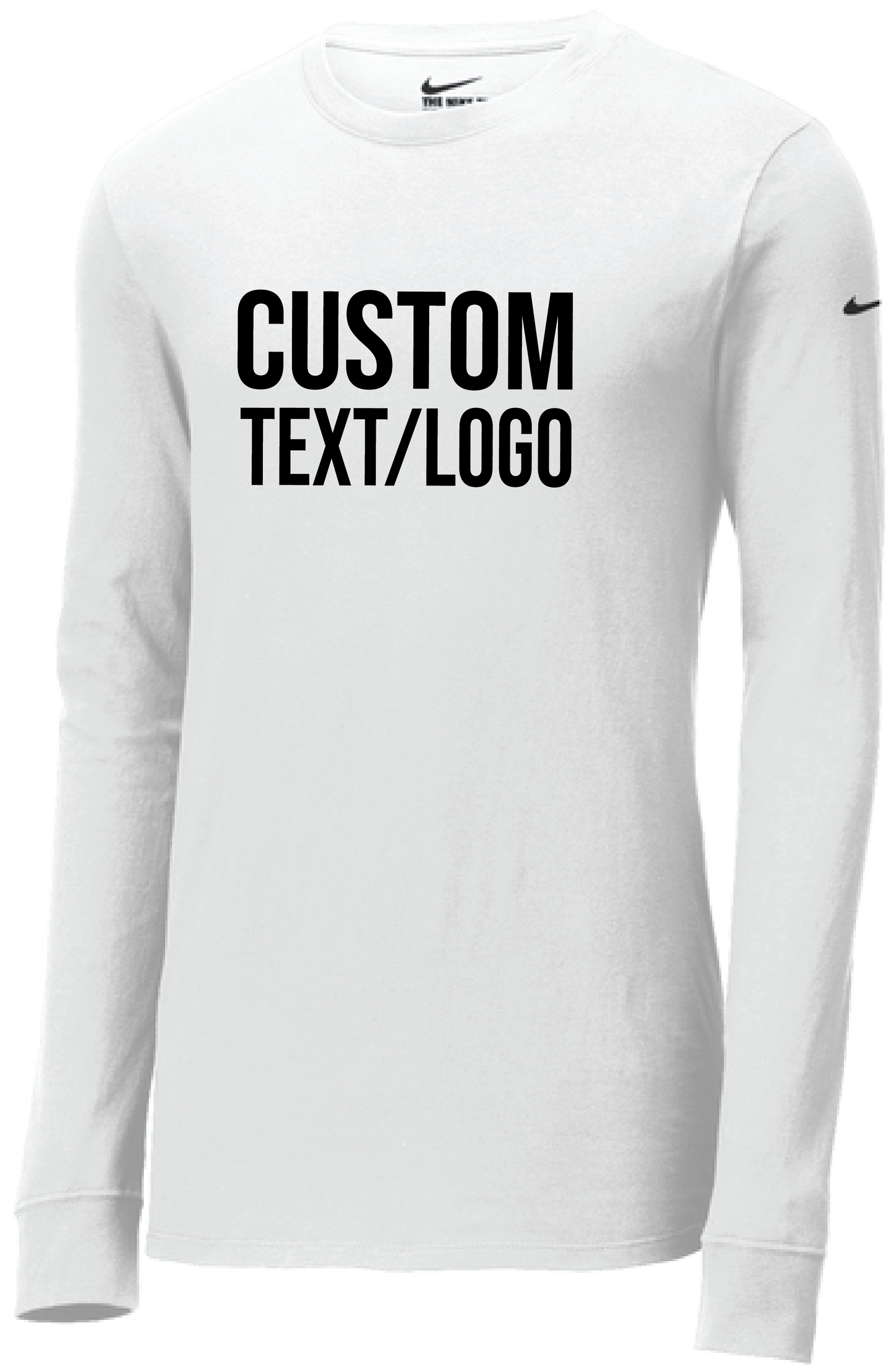 Custom Men's Nike Dri-FIT Comfort Blend Long Sleeve Tee