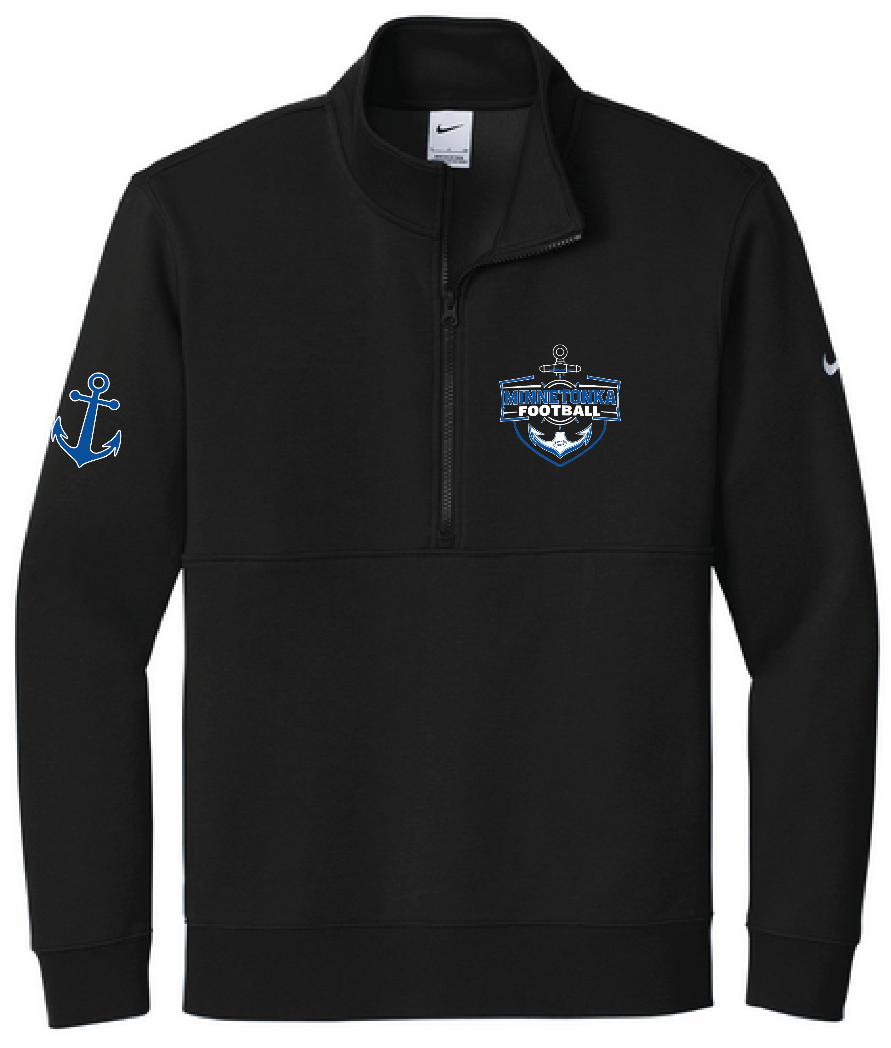 Football Men's Nike Club Comfort 1/2-Zip