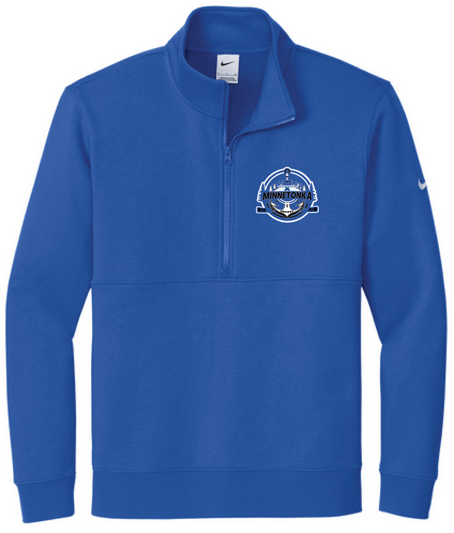 Tonka Hockey Men's NKDX6718 Nike Club Comfort 1/2-Zip