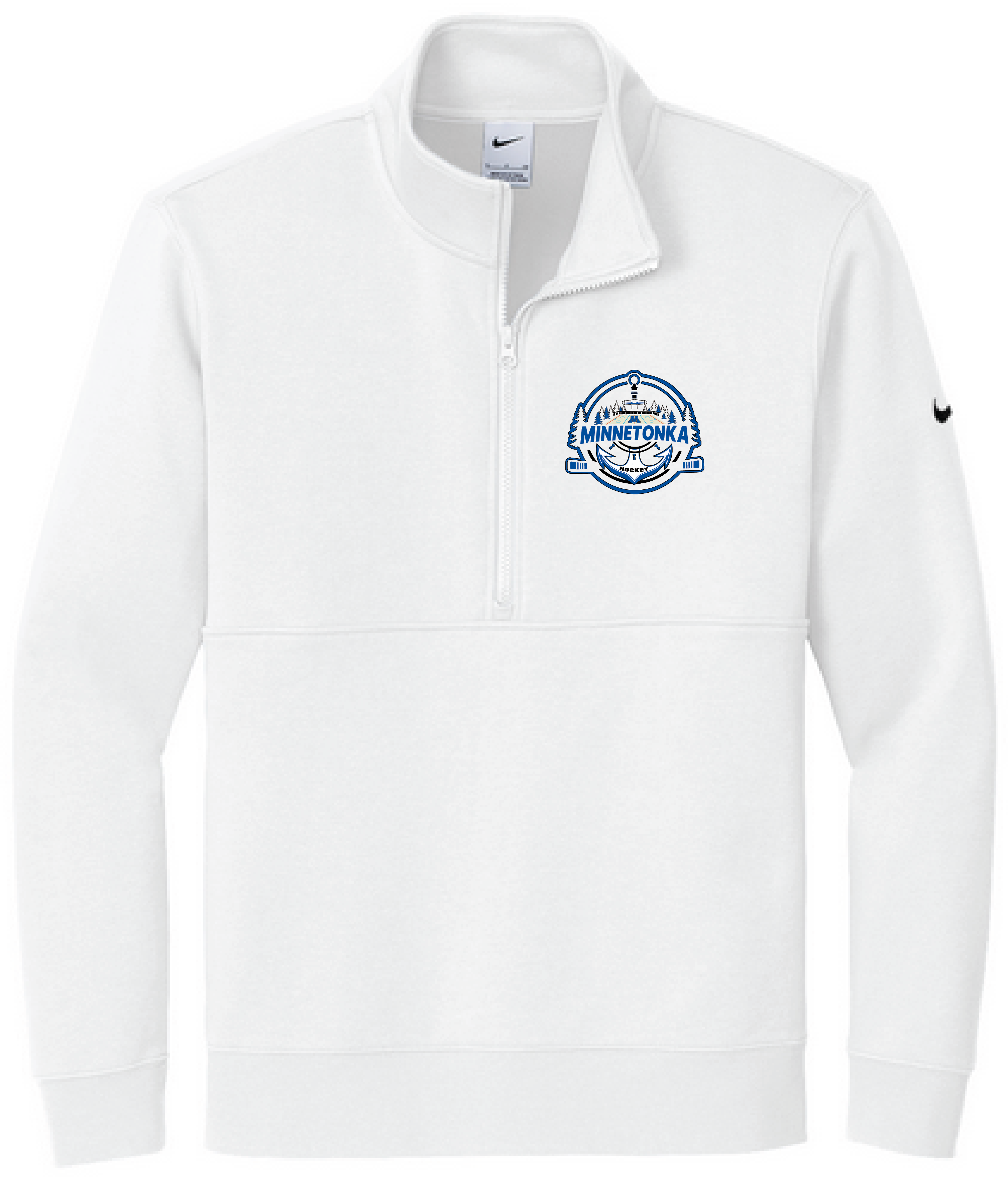 Tonka Hockey Men's NKDX6718 Nike Club Comfort 1/2-Zip