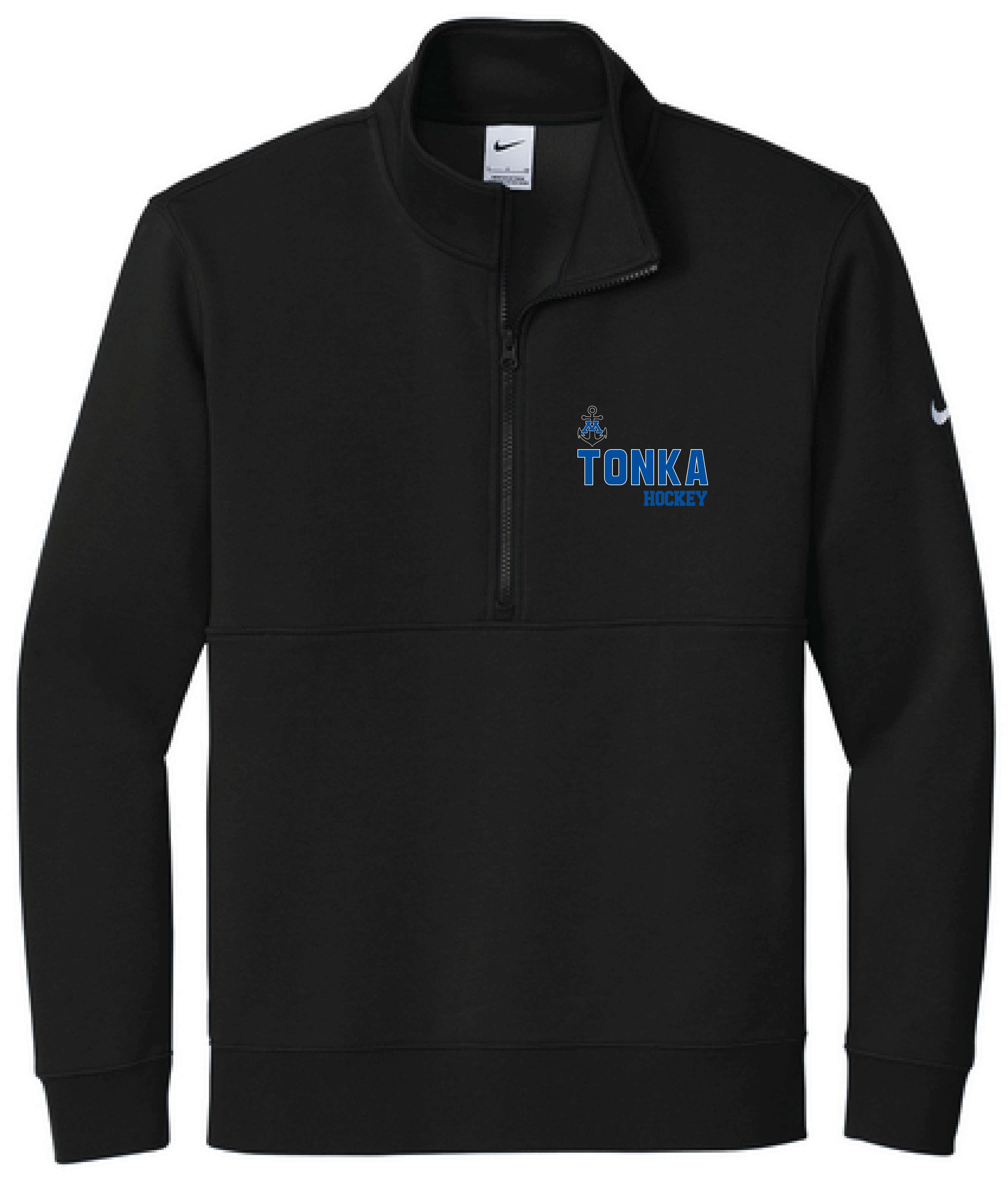 Tonka Hockey Men's NKDX6718 Nike Club Comfort 1/2-Zip