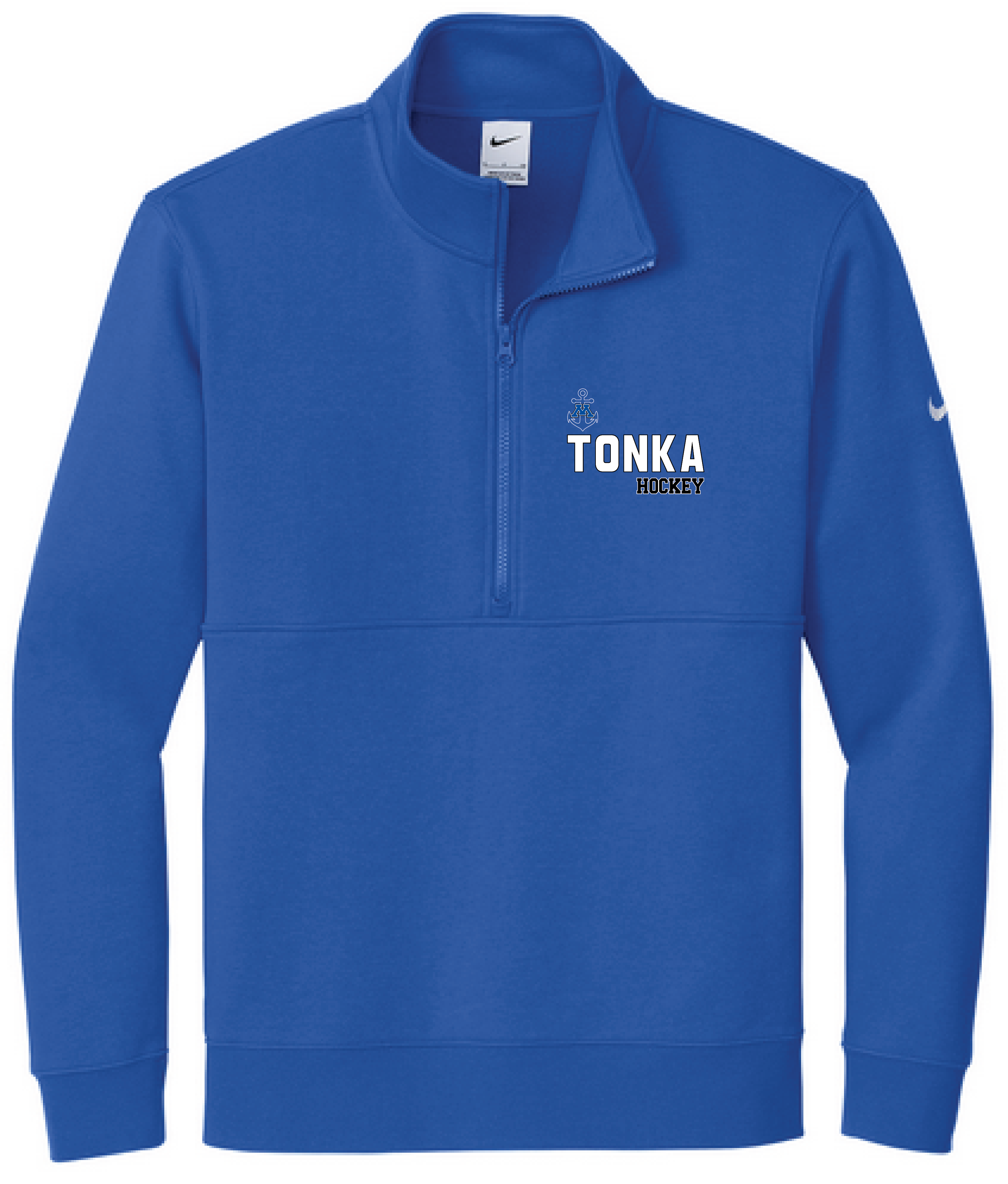 Tonka Hockey Men's NKDX6718 Nike Club Comfort 1/2-Zip