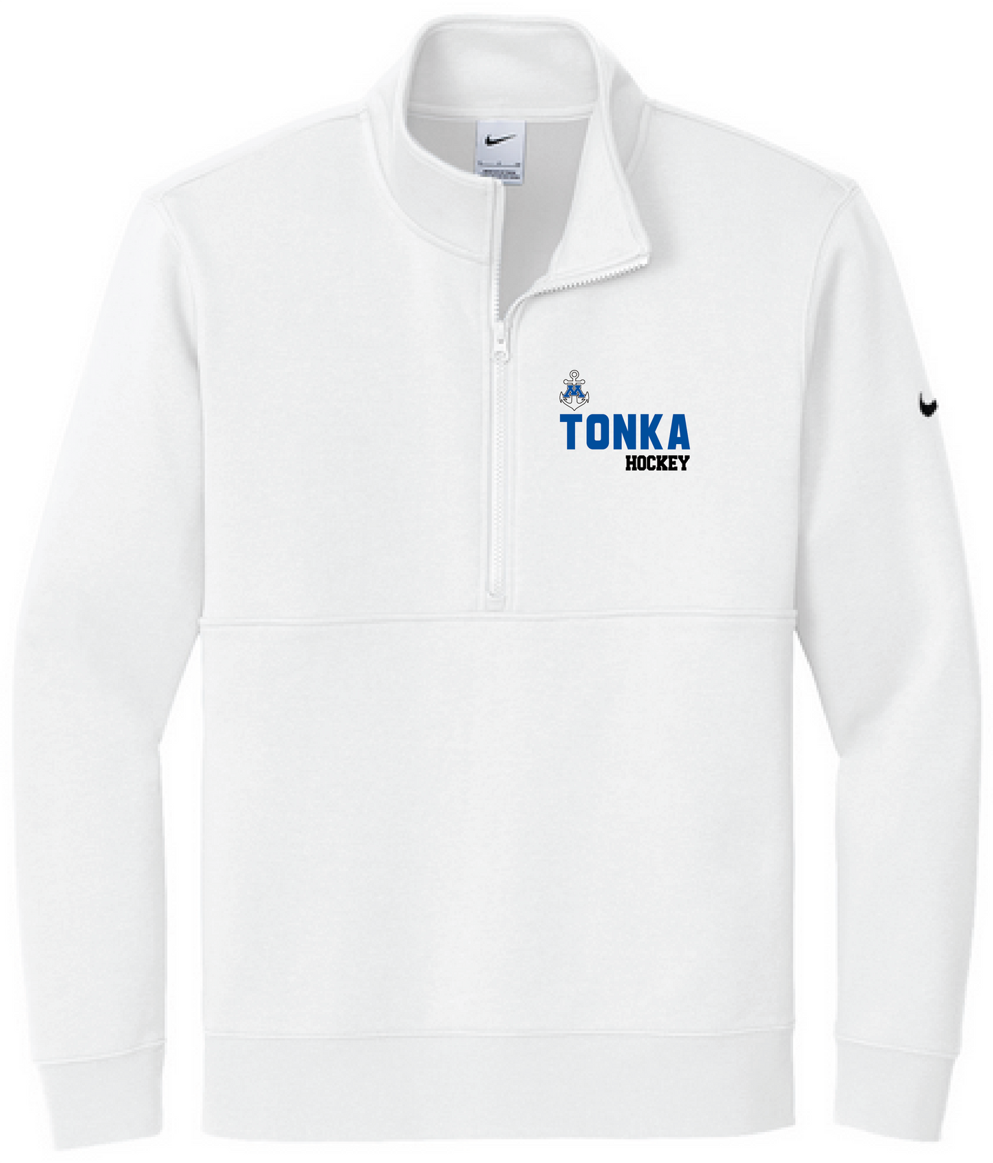 Tonka Hockey Men's NKDX6718 Nike Club Comfort 1/2-Zip