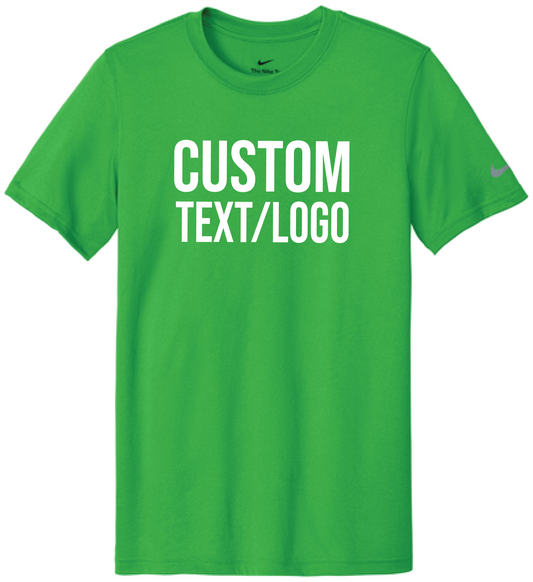 Custom Men's Nike Performance Swoosh Sleeve Legend Tee