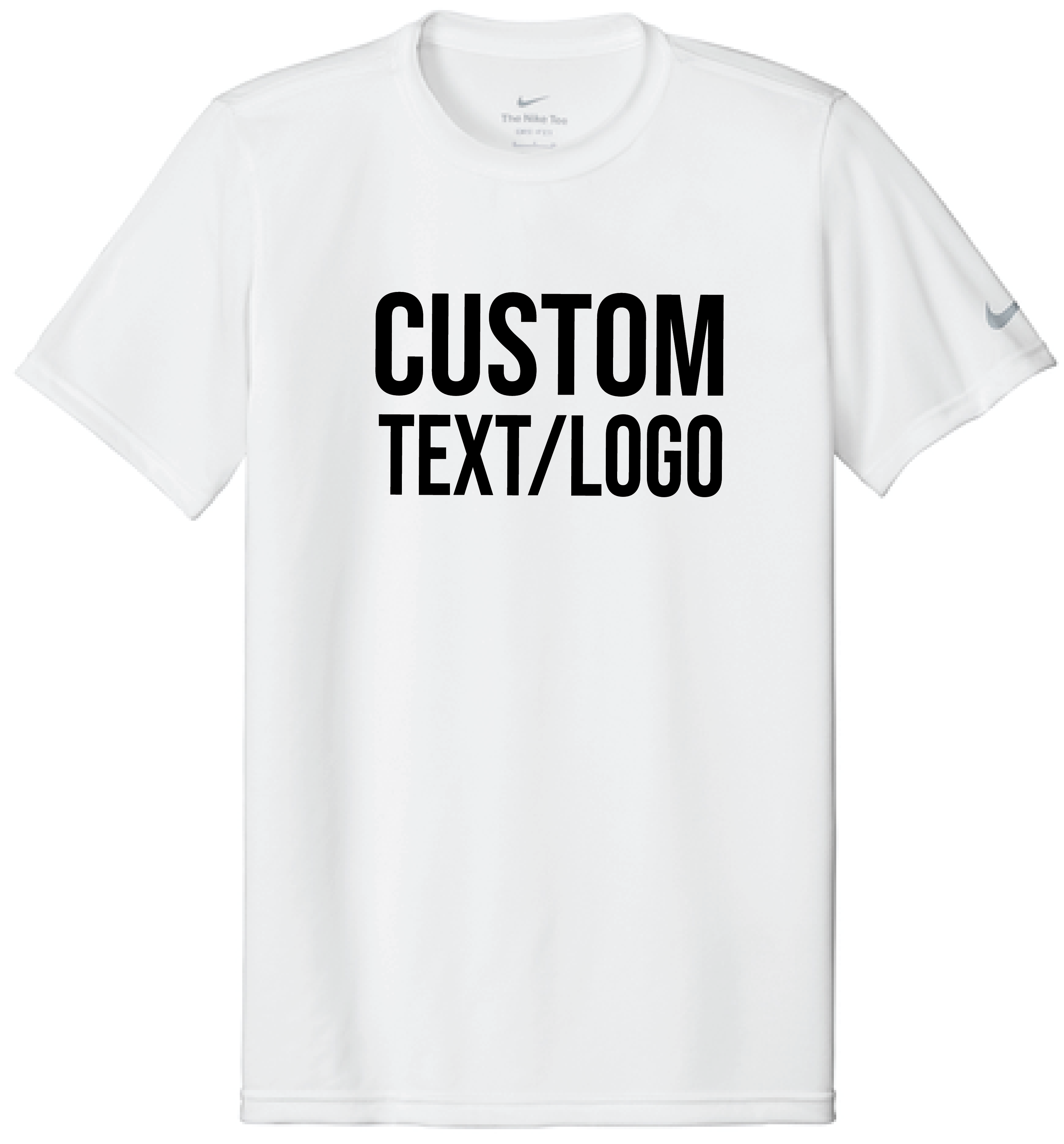 Custom Men's Nike Performance Swoosh Sleeve Legend Tee