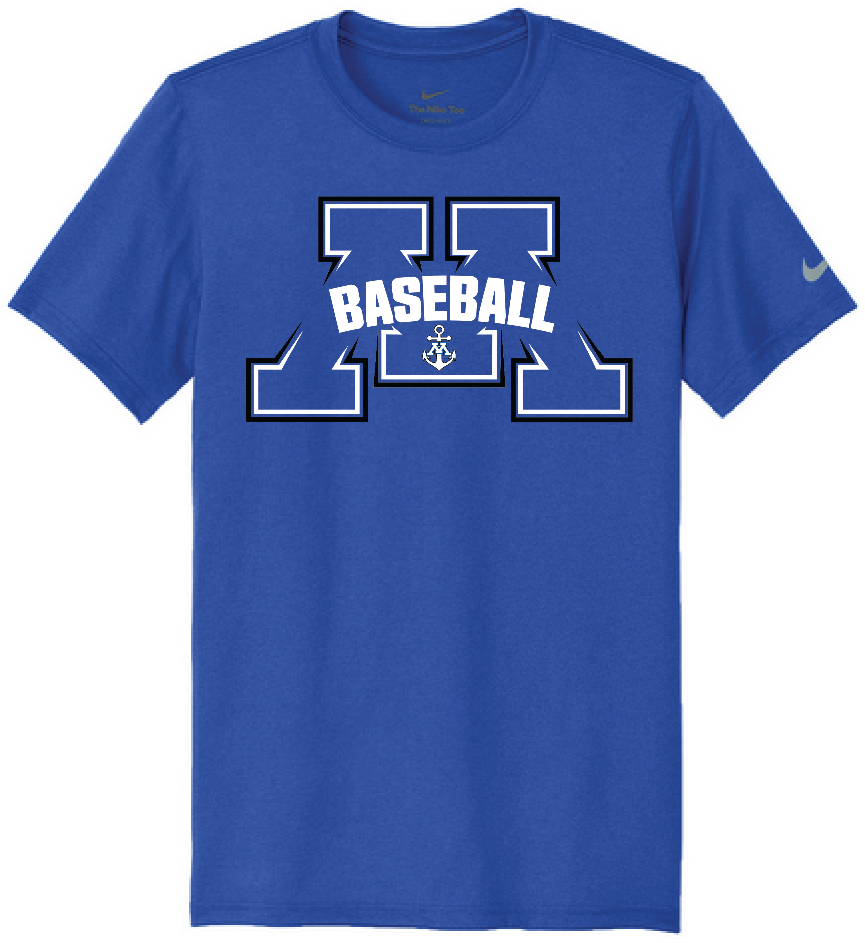 Baseball Men's Nike Peformance Swoosh Sleeve Legend Tee