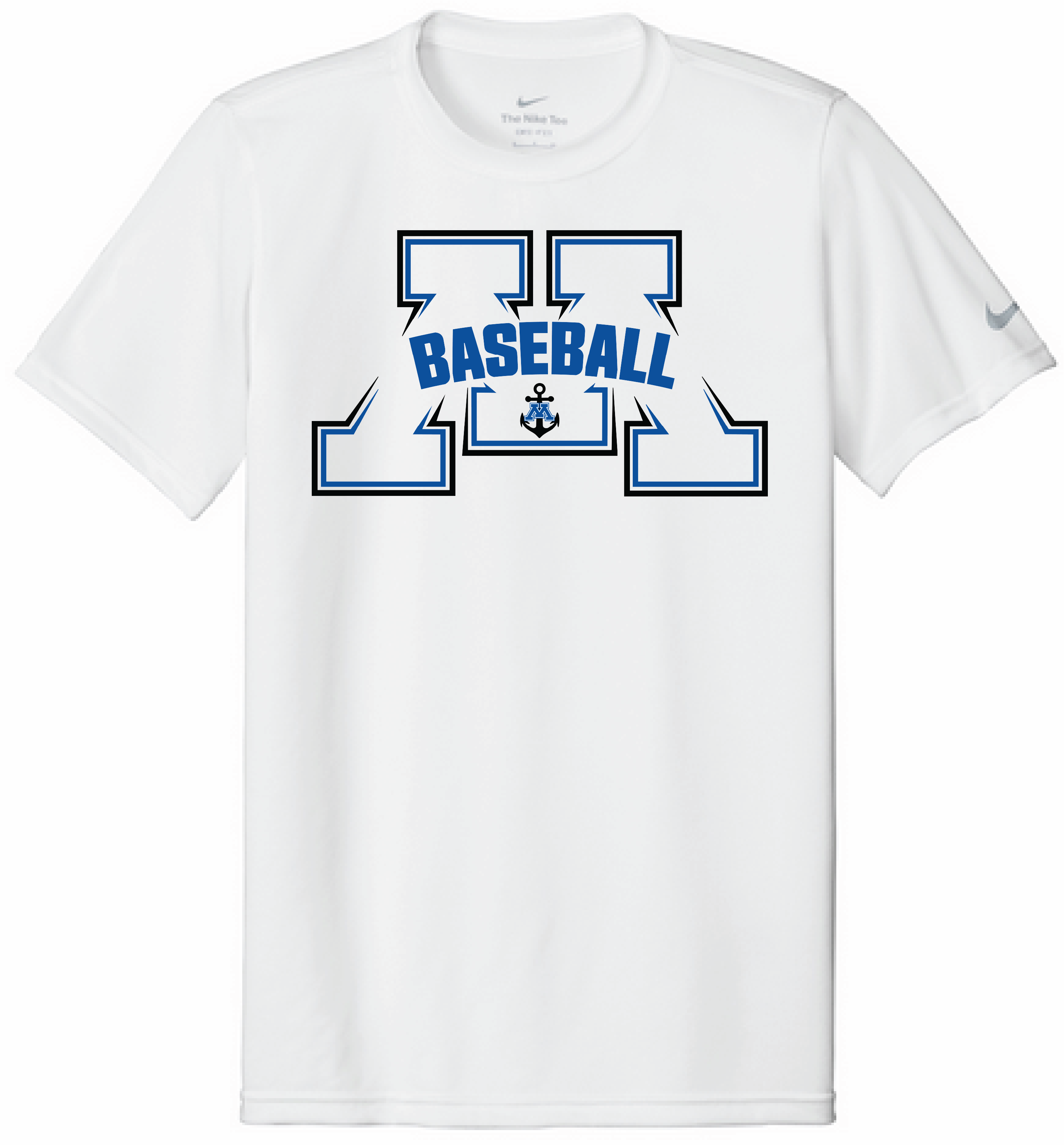 Baseball Men's Nike Peformance Swoosh Sleeve Legend Tee