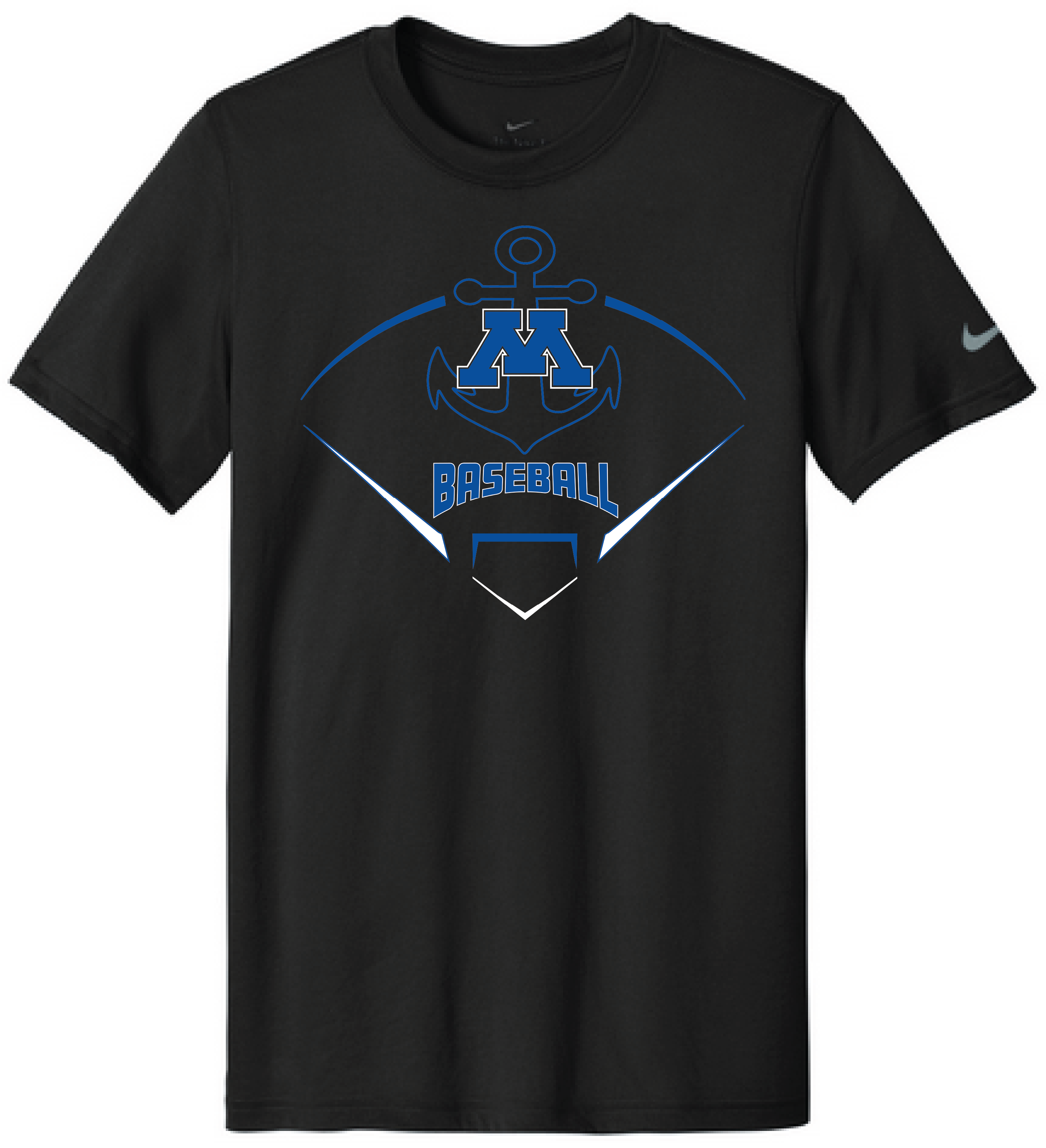 Baseball Men's Nike Peformance Swoosh Sleeve Legend Tee