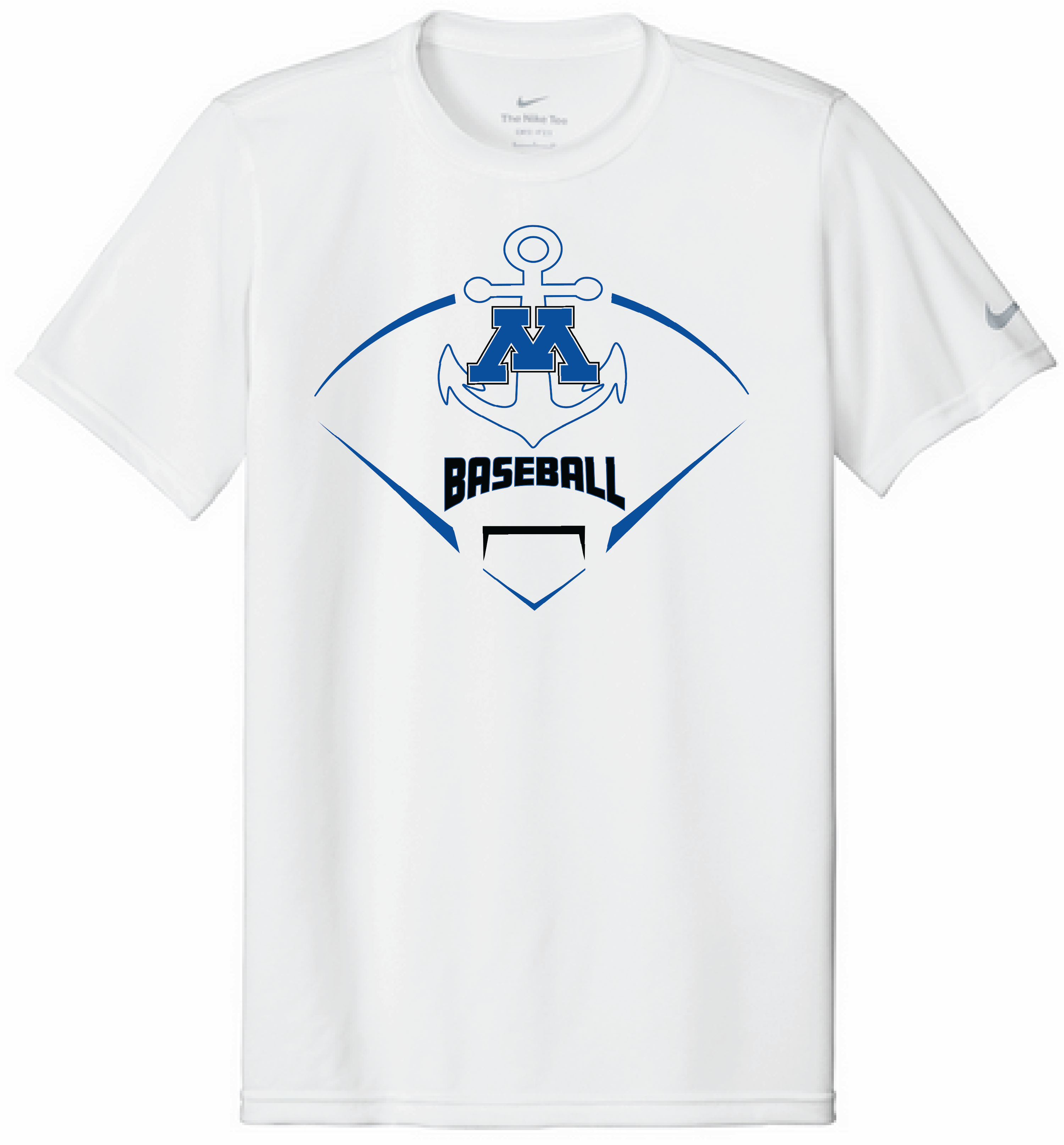 Baseball Men's Nike Peformance Swoosh Sleeve Legend Tee