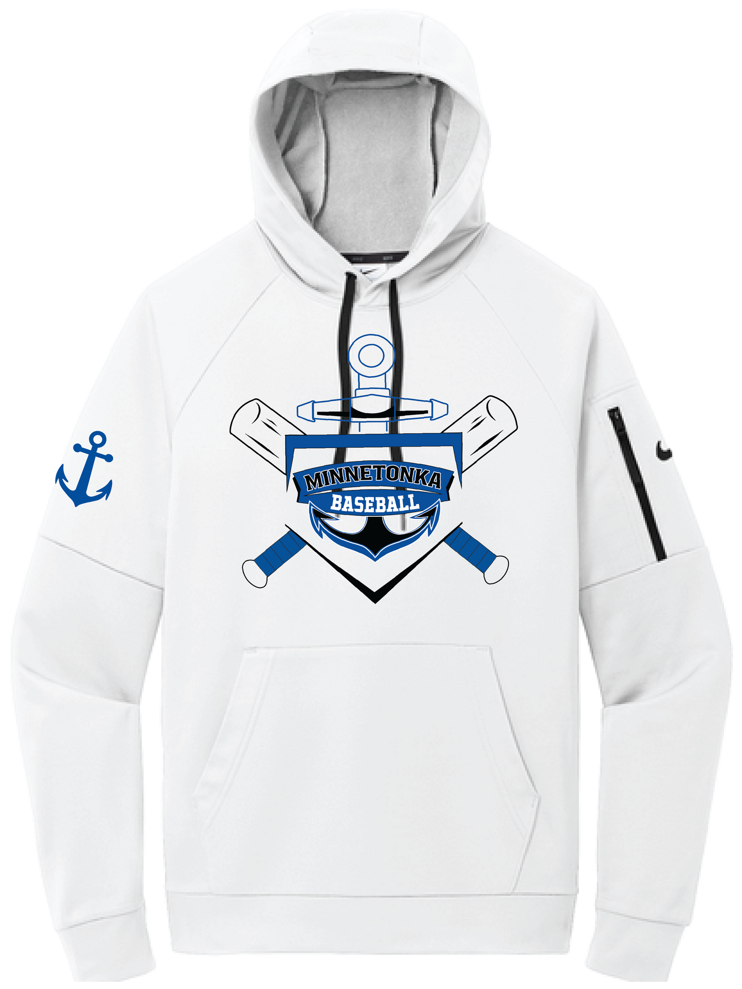 Baseball Men's Nike Therma-FIT Pocket Fleece Hoodie
