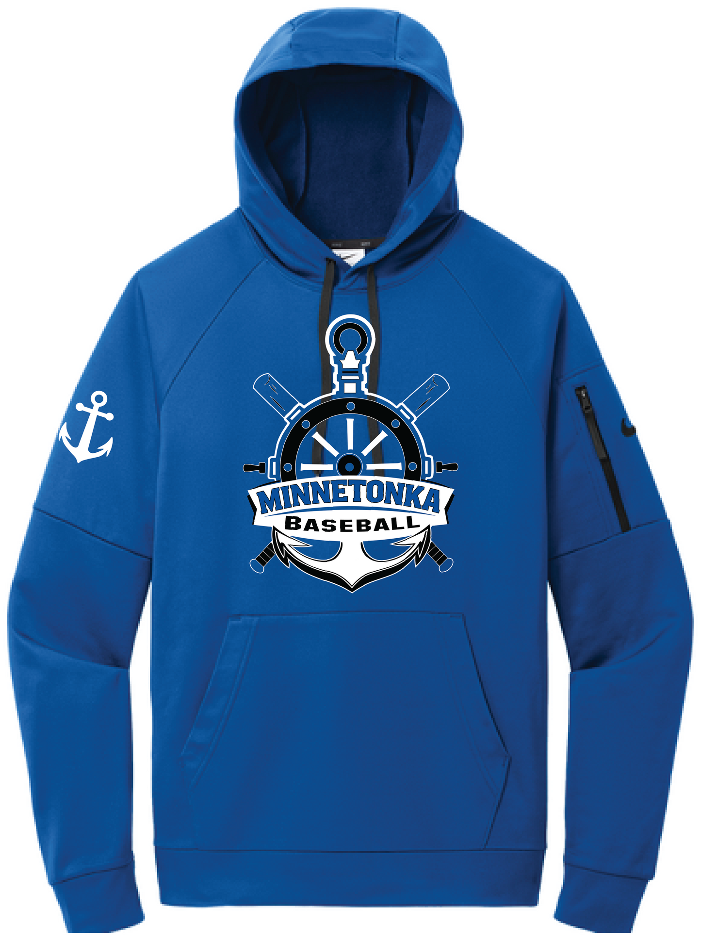 Baseball Men's Nike Therma-FIT Pocket Fleece Hoodie