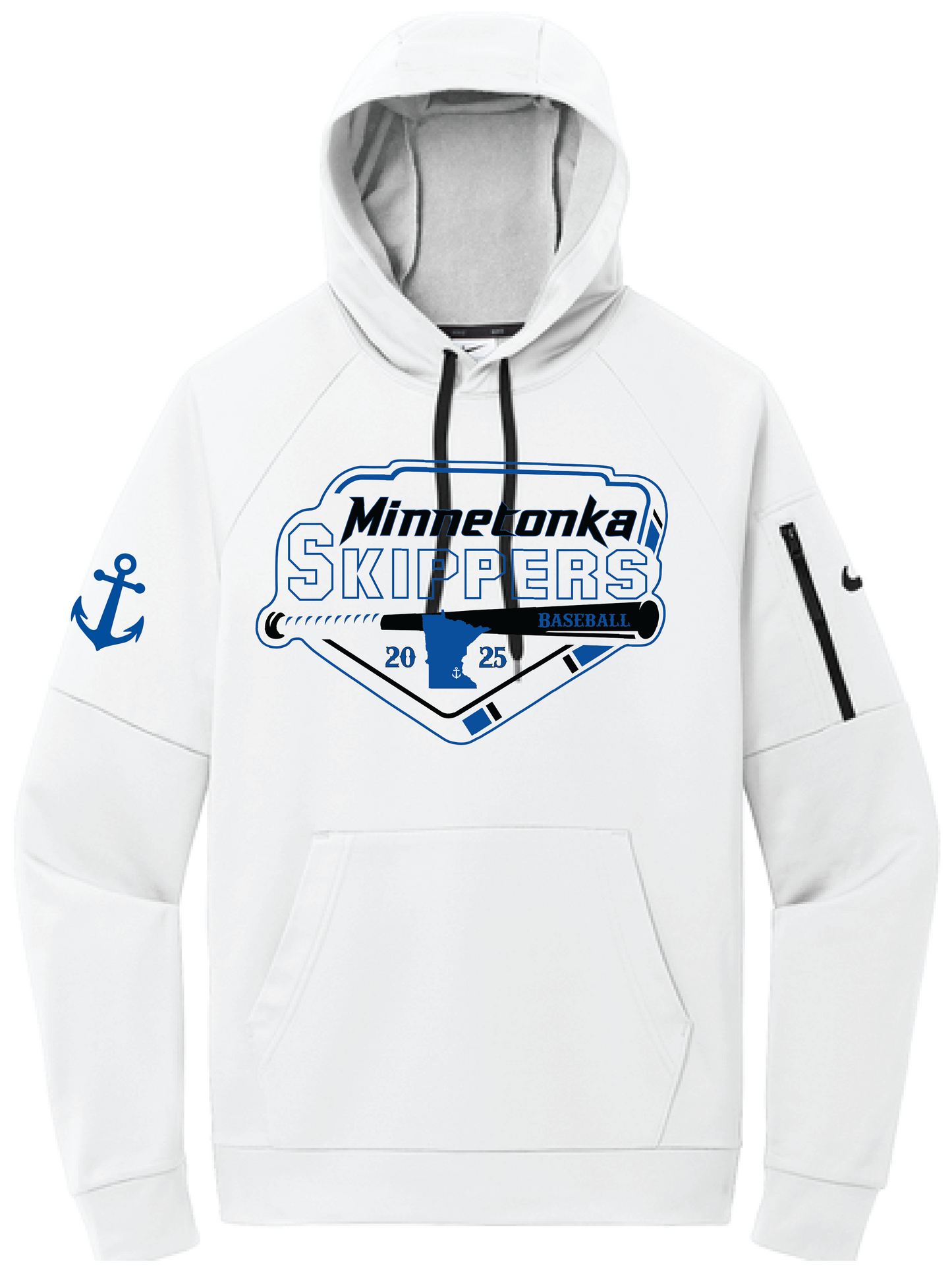 Baseball Men's Nike Therma-FIT Pocket Fleece Hoodie