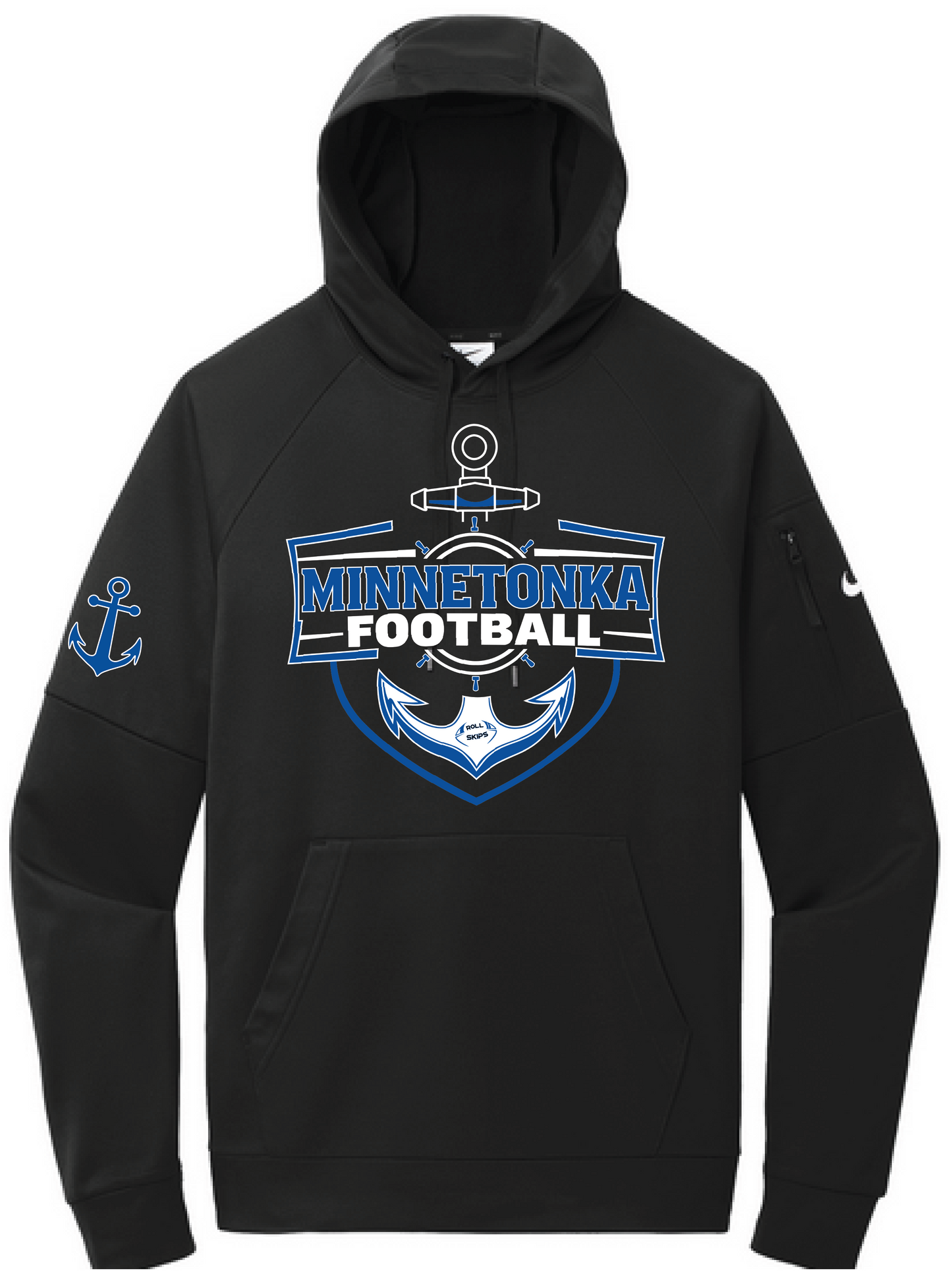 Football Men's Nike Therma-FIT Pullover Fleece Hoodie