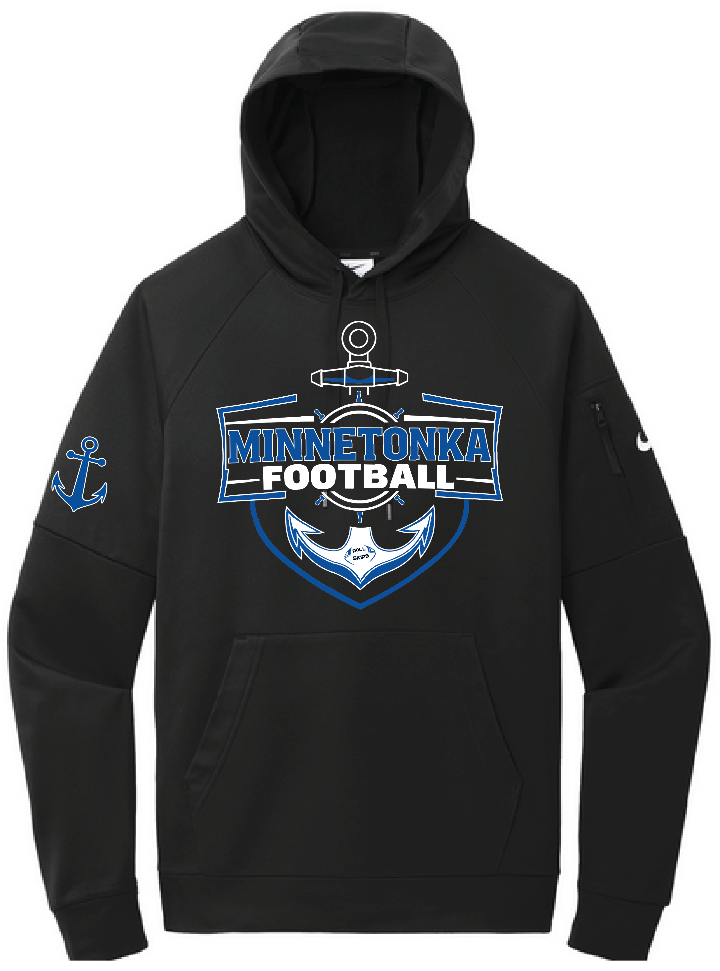 Football Men's Nike Therma-FIT Pullover Fleece Hoodie