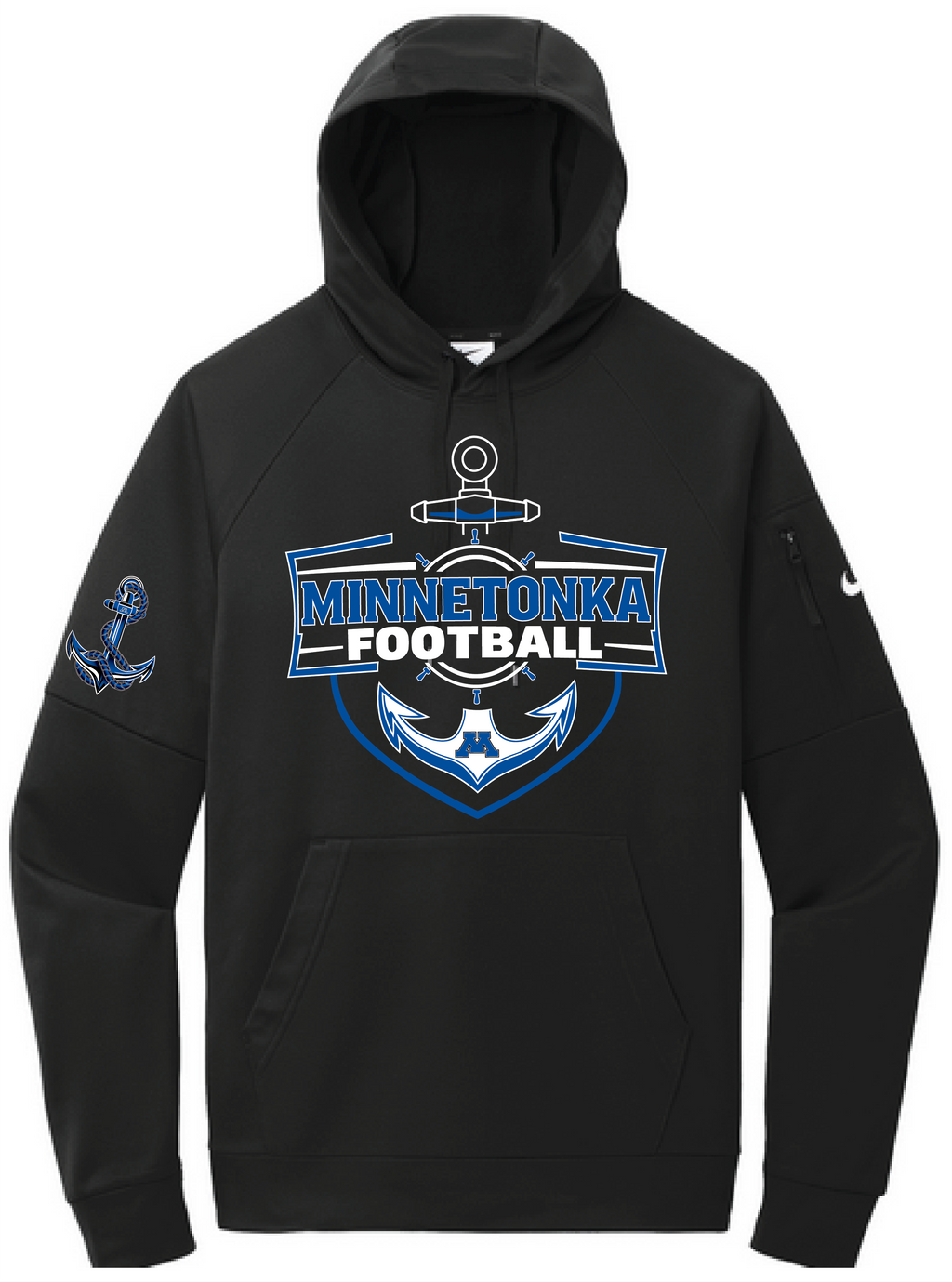 Men's TFA Nike Therma-FIT Pocket Pullover Fleece Hoodie
