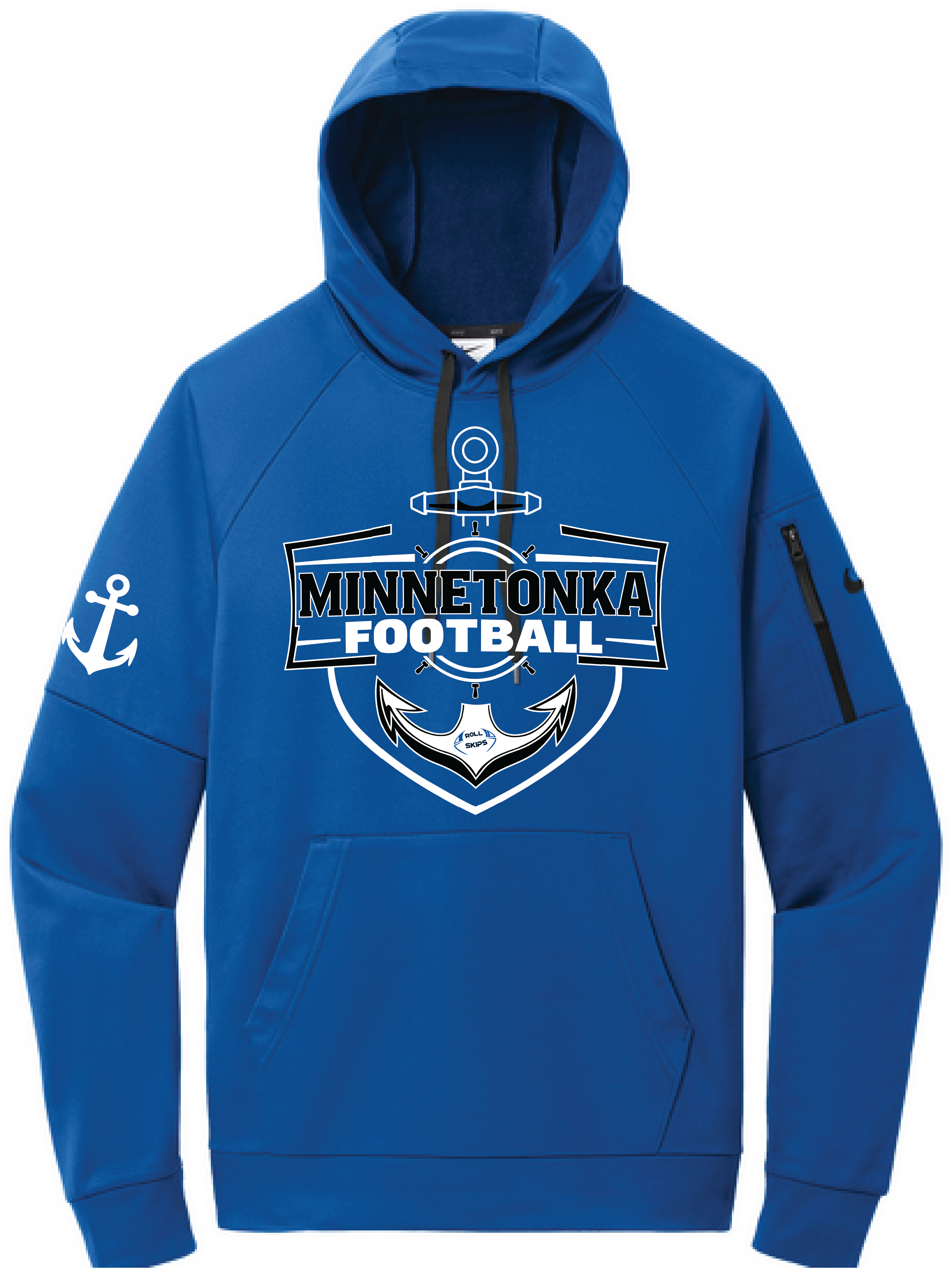 Football Men's Nike Therma-FIT Pullover Fleece Hoodie
