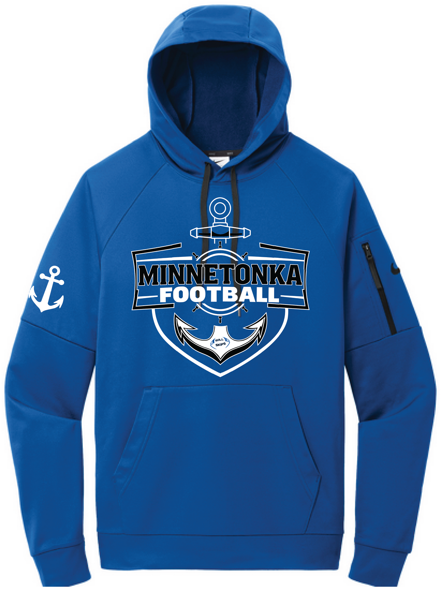 Football Men's Nike Therma-FIT Pullover Fleece Hoodie
