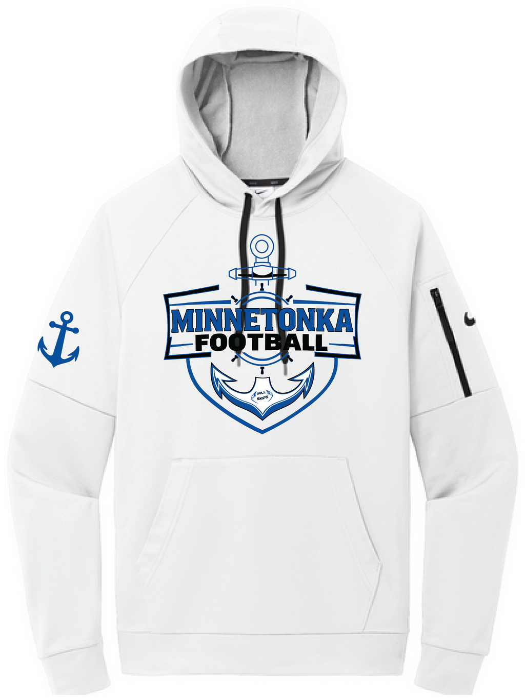 Football Men's Nike Therma-FIT Pullover Fleece Hoodie