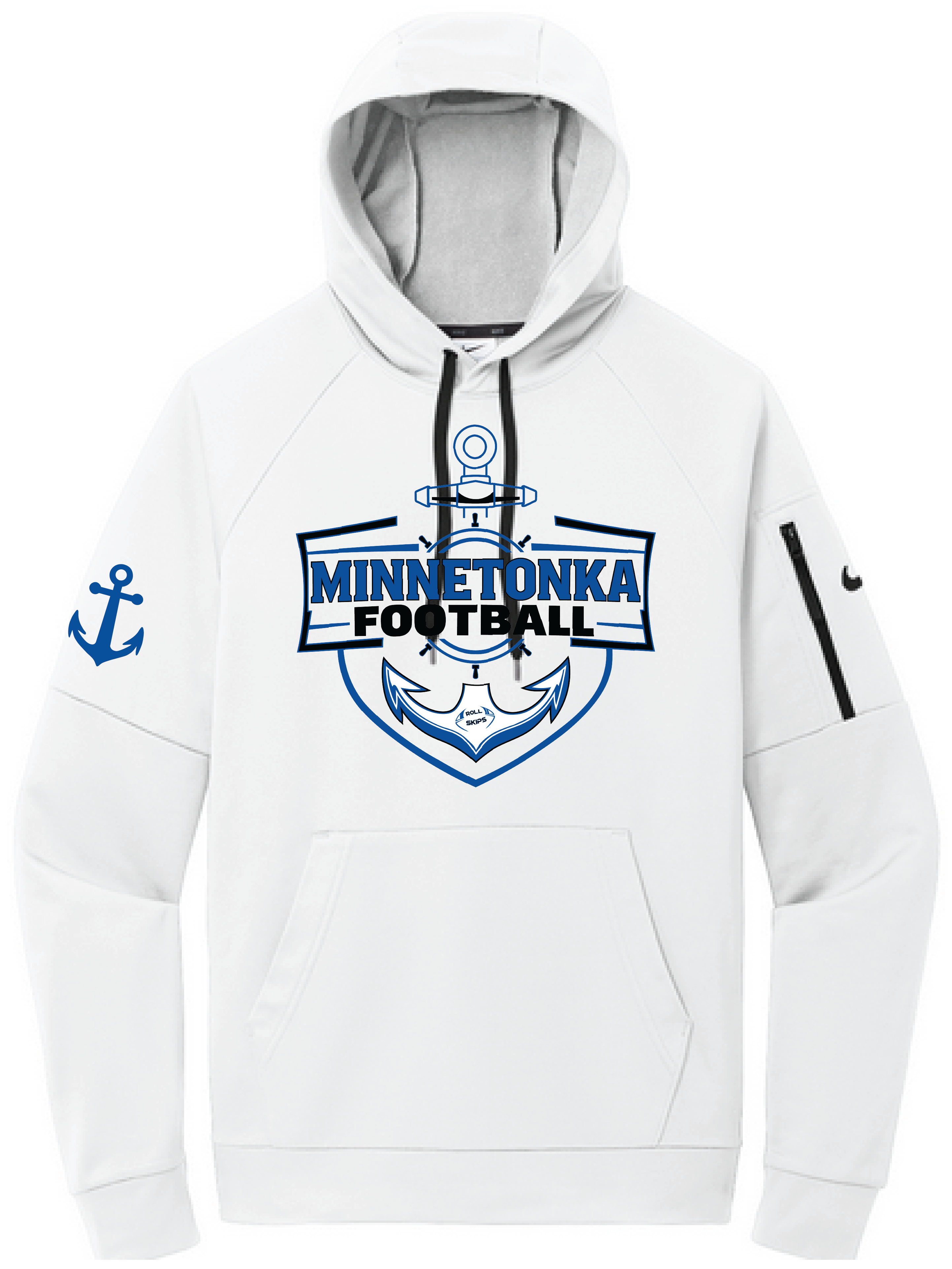 Football Men's Nike Therma-FIT Pullover Fleece Hoodie