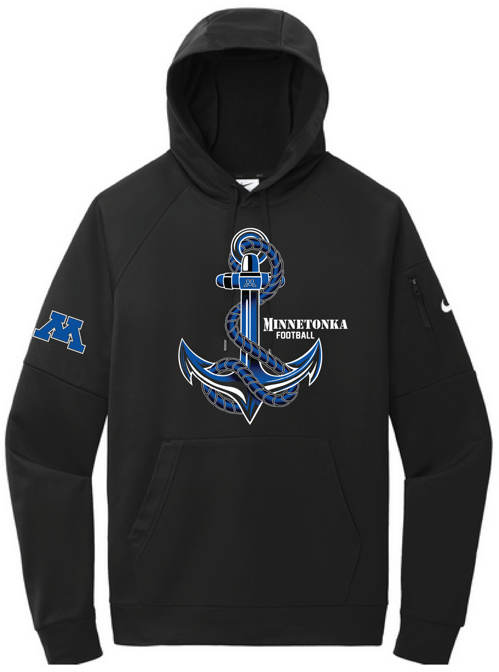 Men's TFA Nike Therma-FIT Pocket Pullover Fleece Hoodie